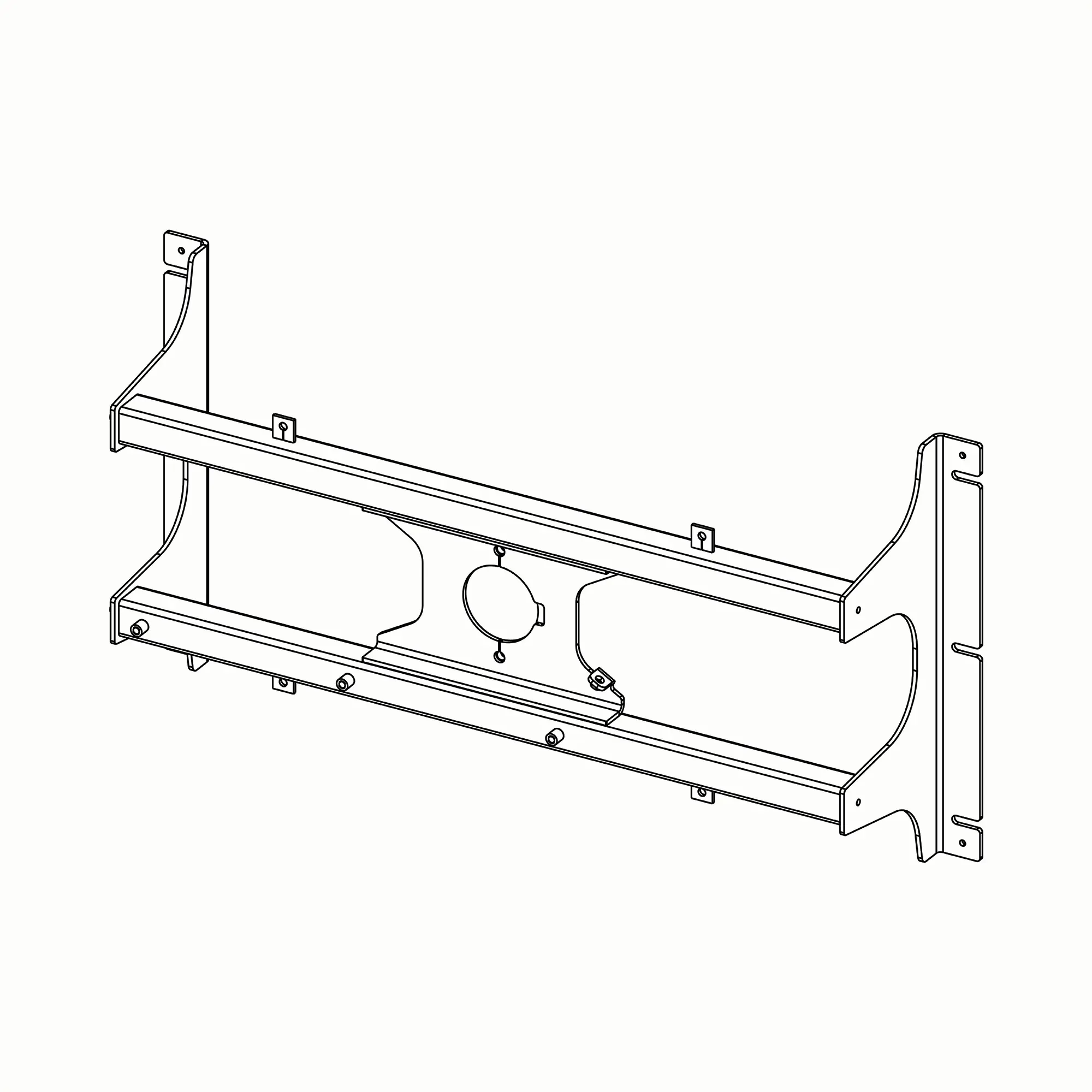 John Deere Fan Motor Support - AT425220