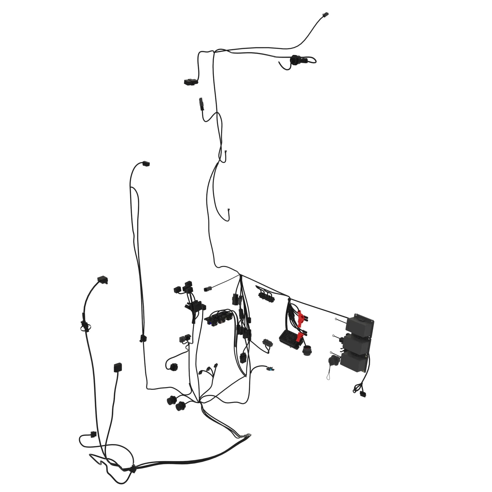 HARNESS, INTERIOR  6-WHEEL MOTORGRADER