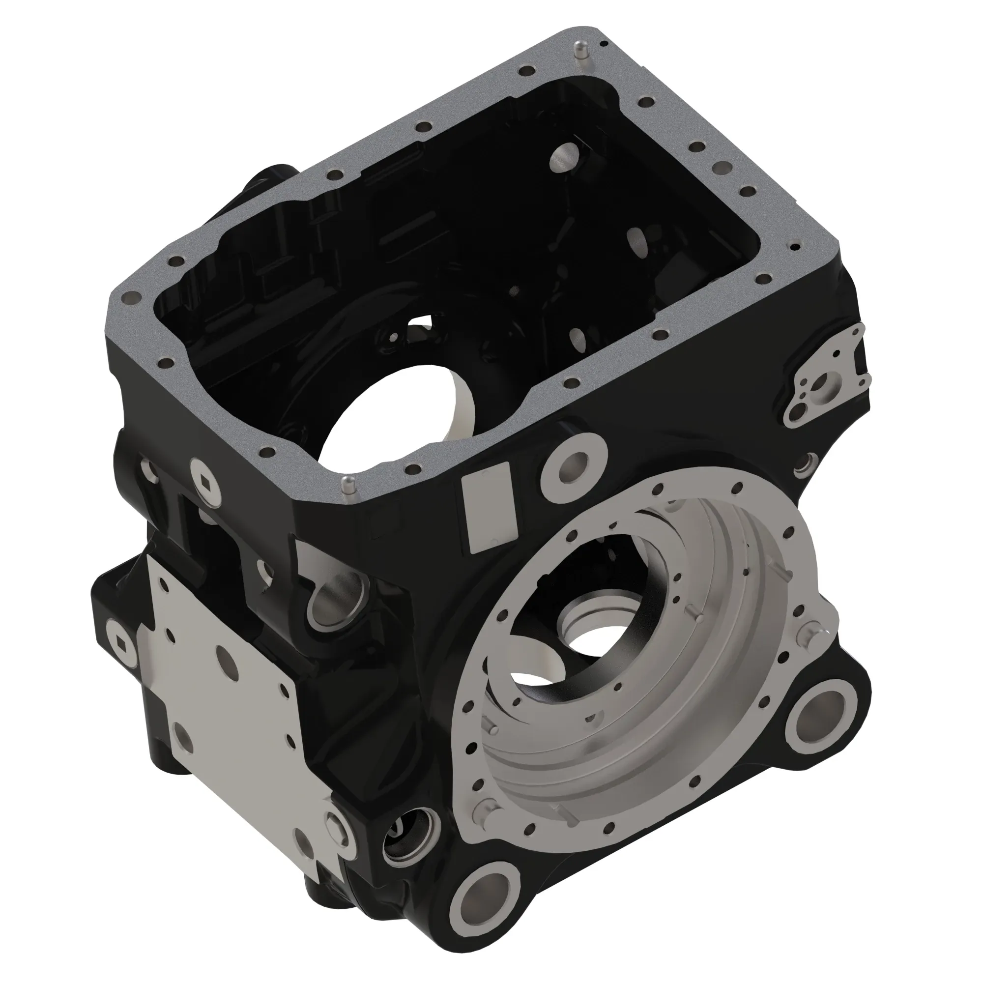 DIFFERENTIAL CASE CQT3 ASSY TUP17.5 none EU28 w/o Eff, w/ band handbrake