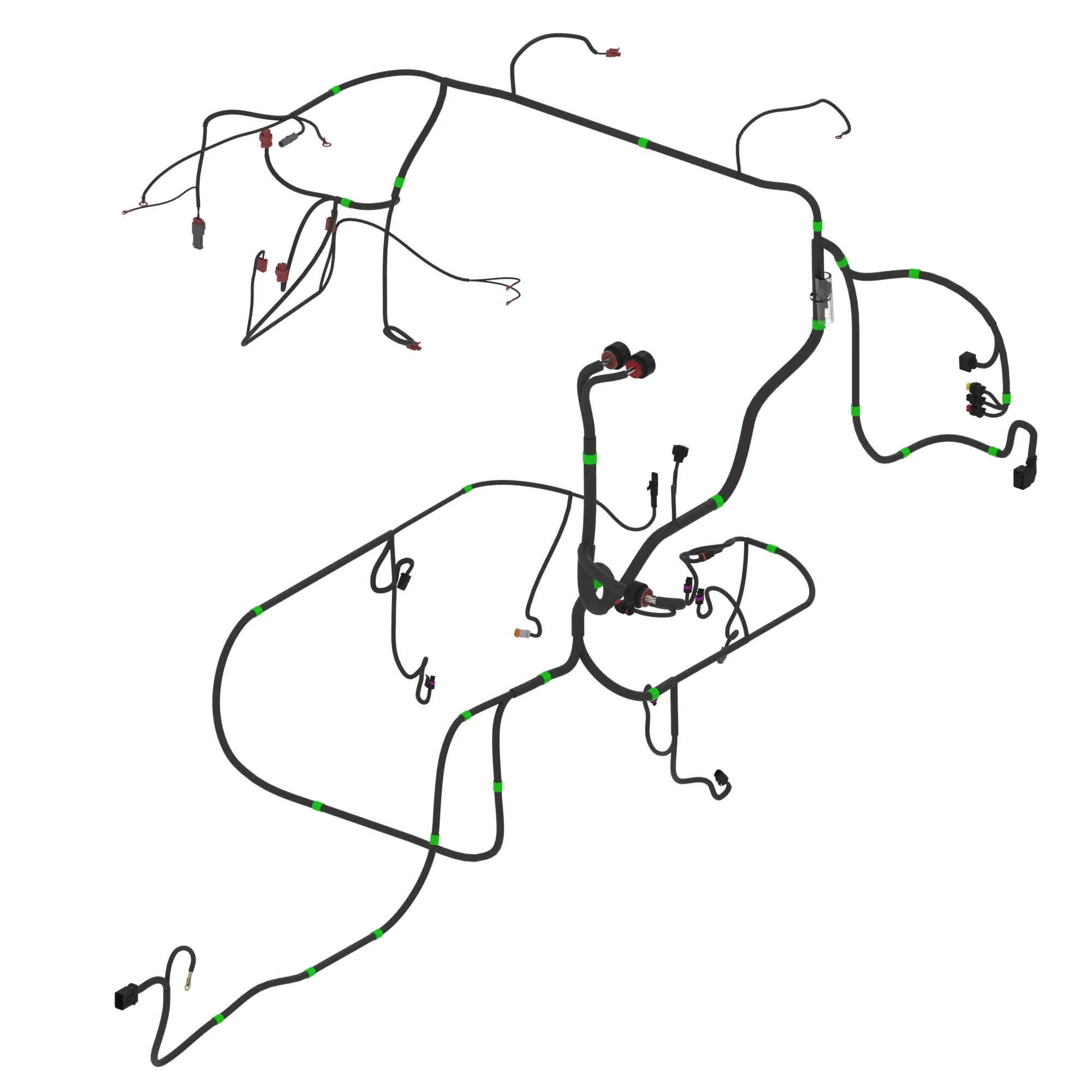 John Deere Vehicle Fire Plow Wiring Harness - AT469507