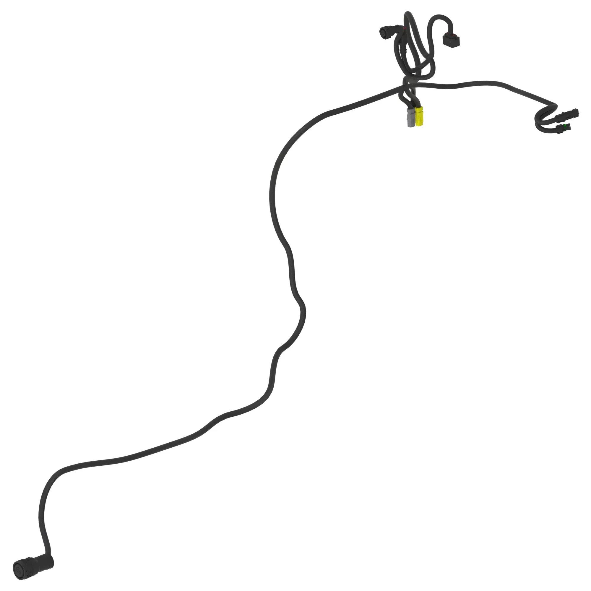 John Deere Left Rear Frame Wiring Harness - AXT20380