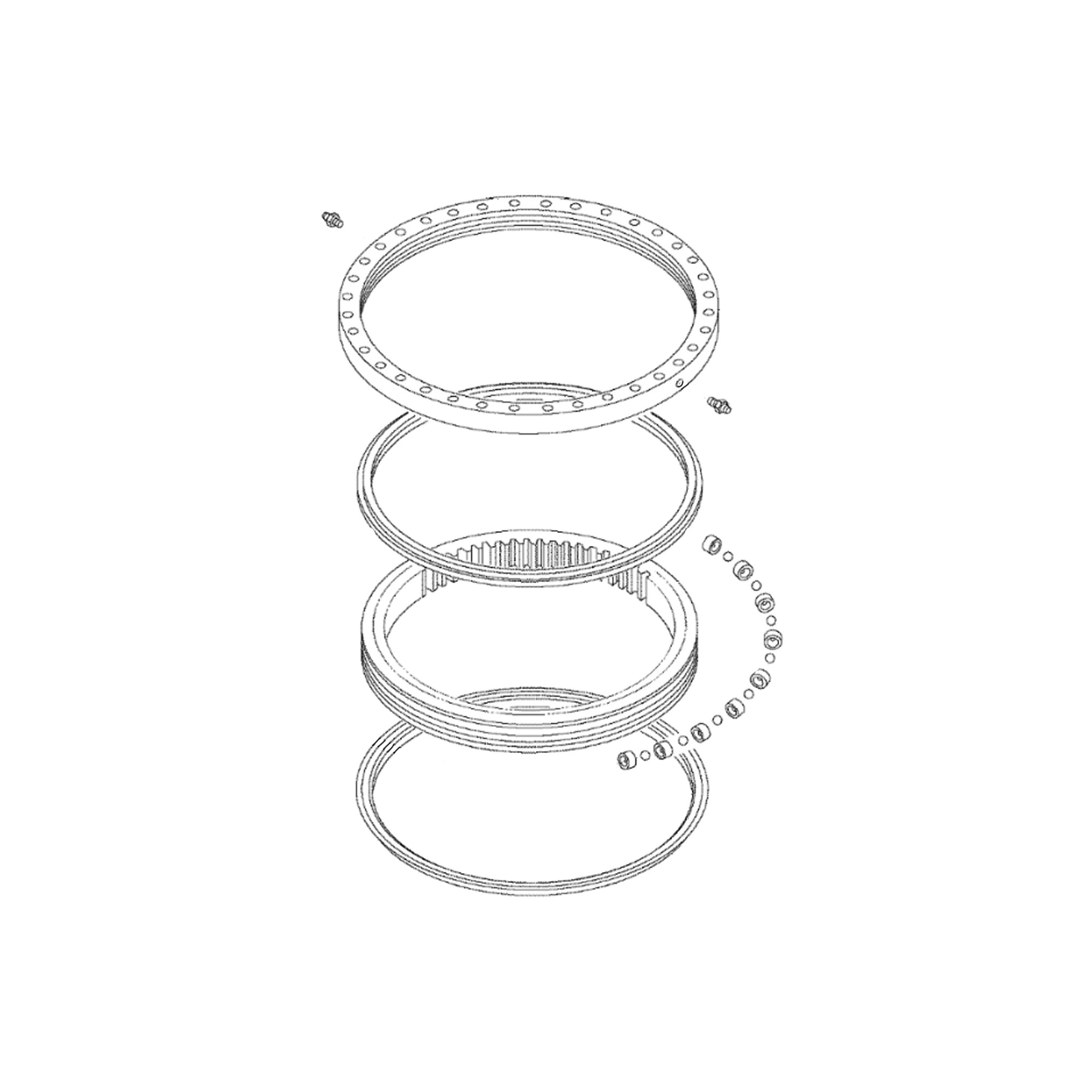 John Deere Circular Swing Bearing - 9257843