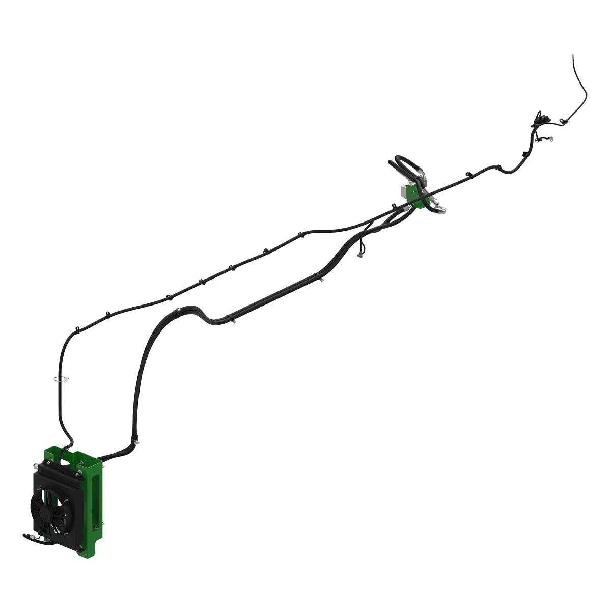 Oil Cooler, M4025 Additional Auxili