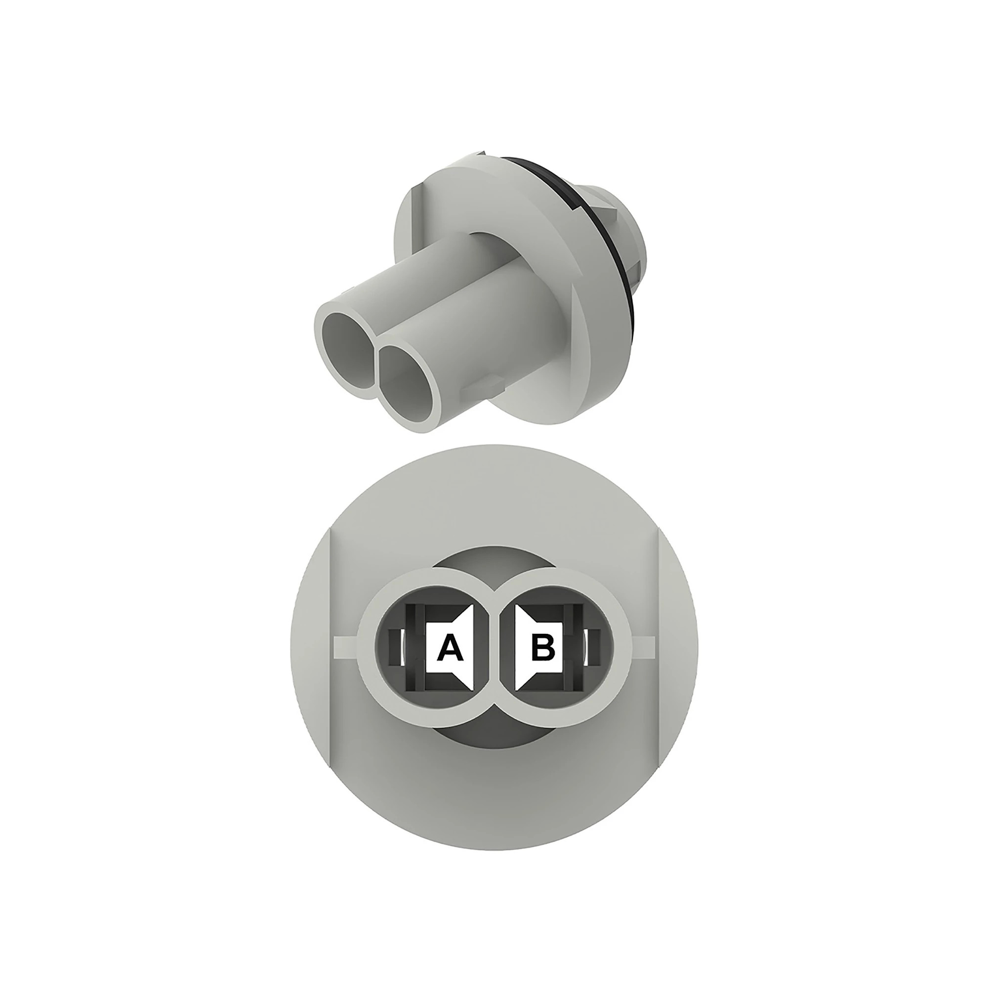 PACKARD LAMP SOCKET TYPE W-2, 2 WAY