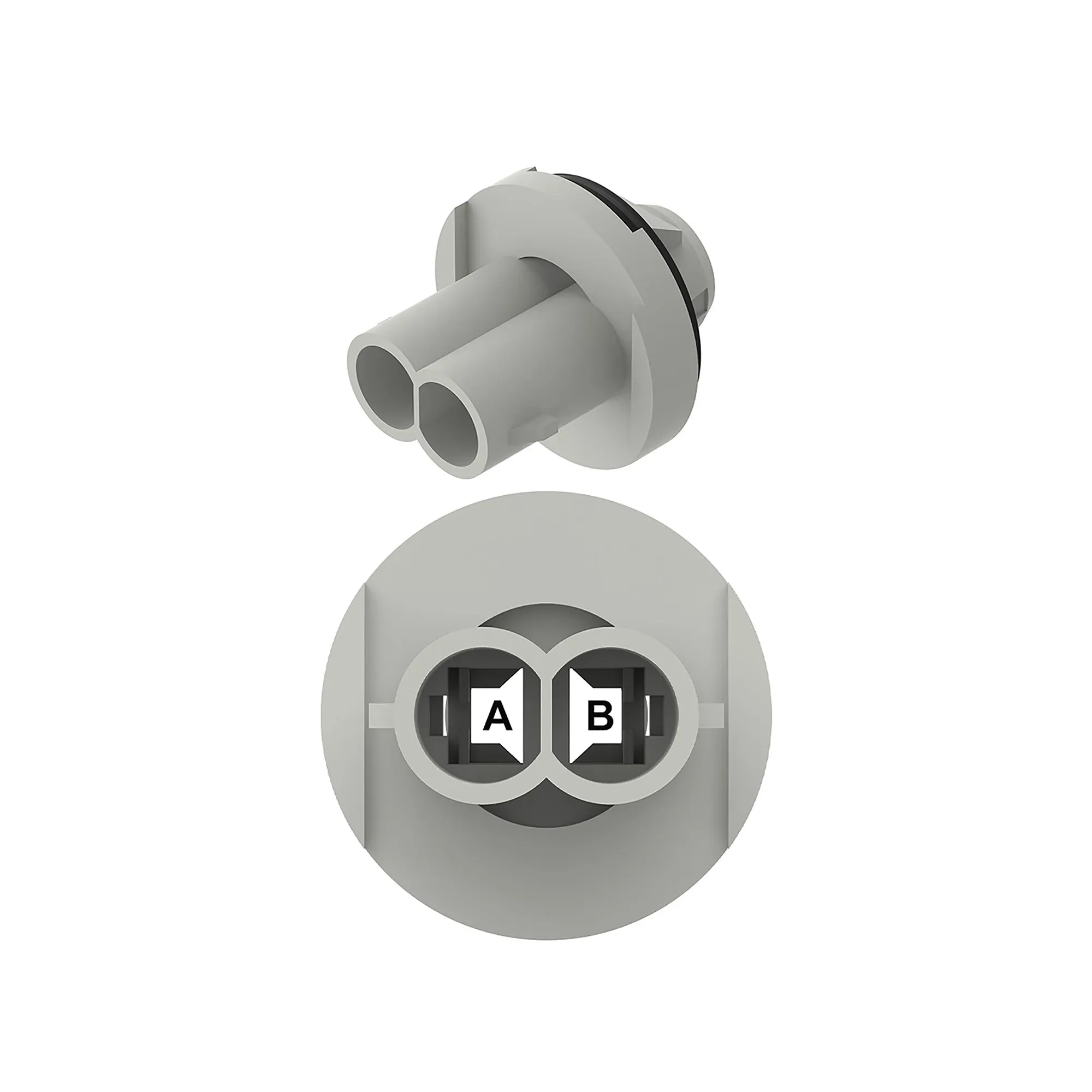 John Deere Packard Lamp Socket, 2 Way - 57M8436