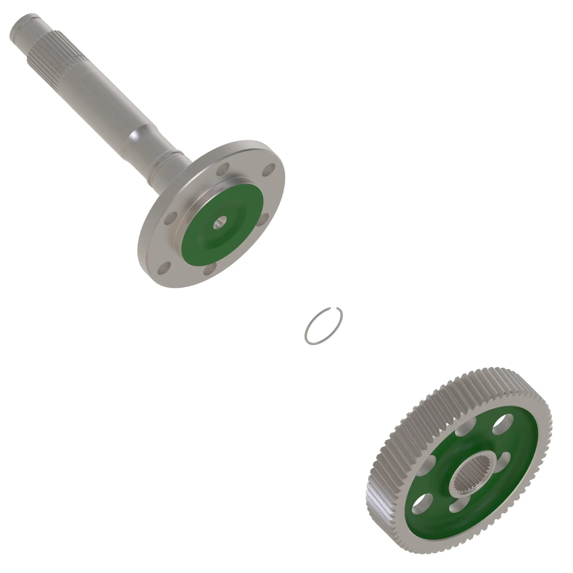 Axle shaft, Bull Gear, Snap ring