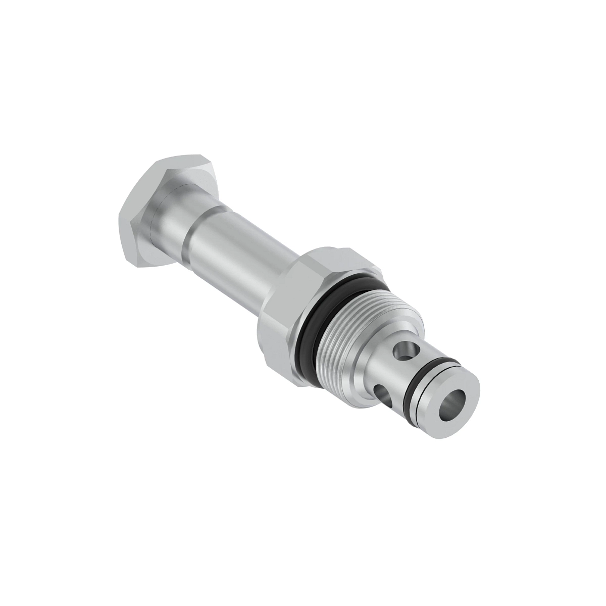 Valve, 72" HYD Str Bld- 2-Way W/Nut