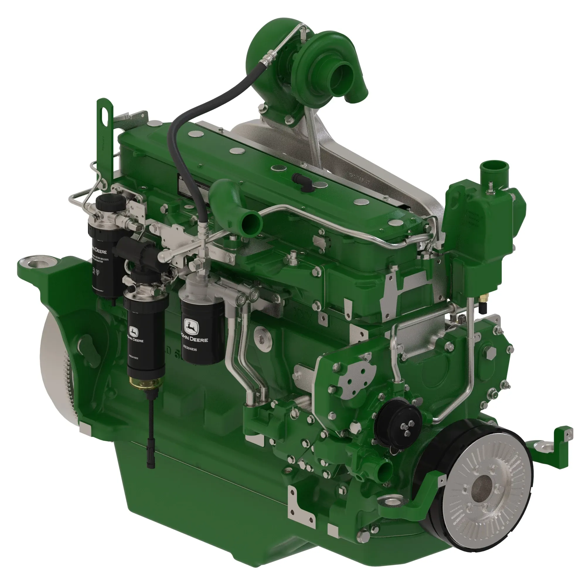 John Deere Diesel Engine Assembly, Tier III - DZ133946