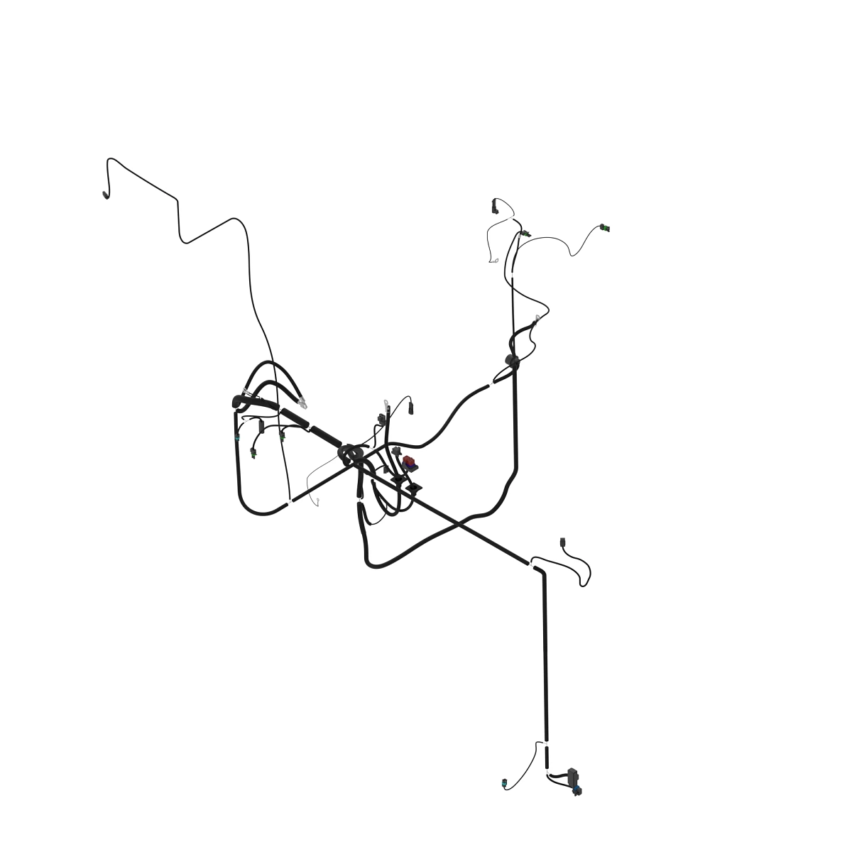 Wiring Harness, 6.8/9.0 L Engine, Ti