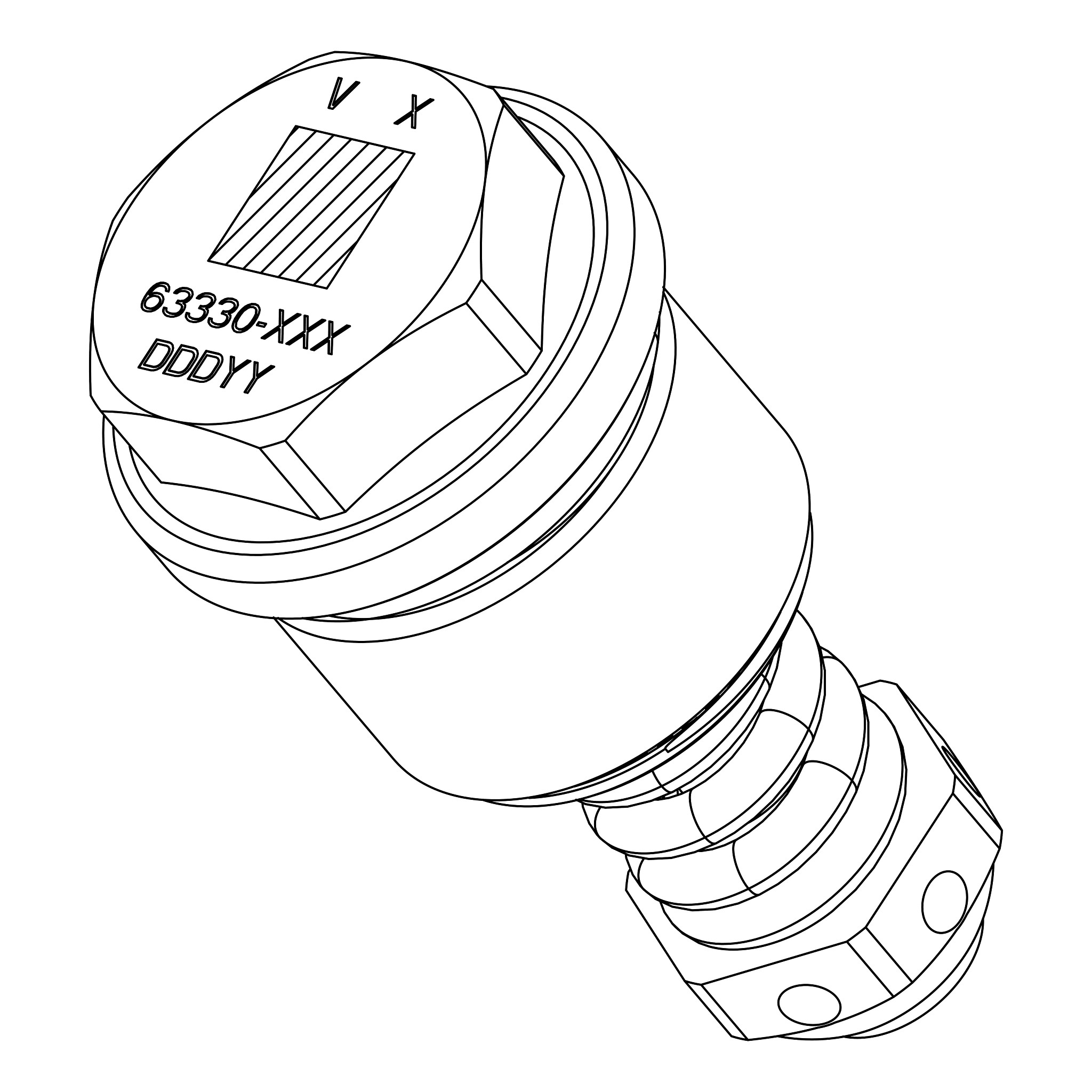 John Deere Pressure Relief Valve - AT340725