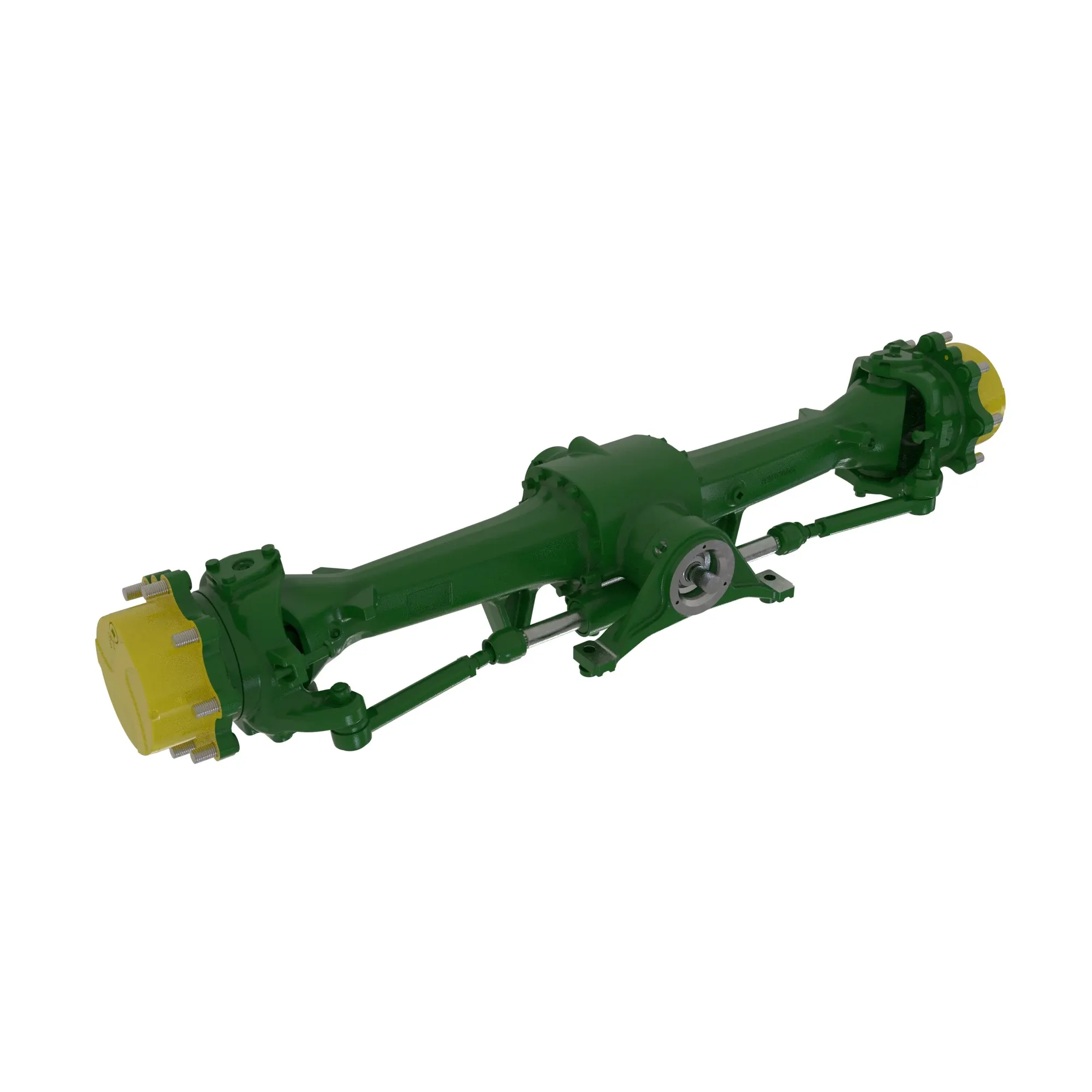 Front Axle DANA 720 - MFWD, paddy seal, limited slip differential, primer painted, filled with oil