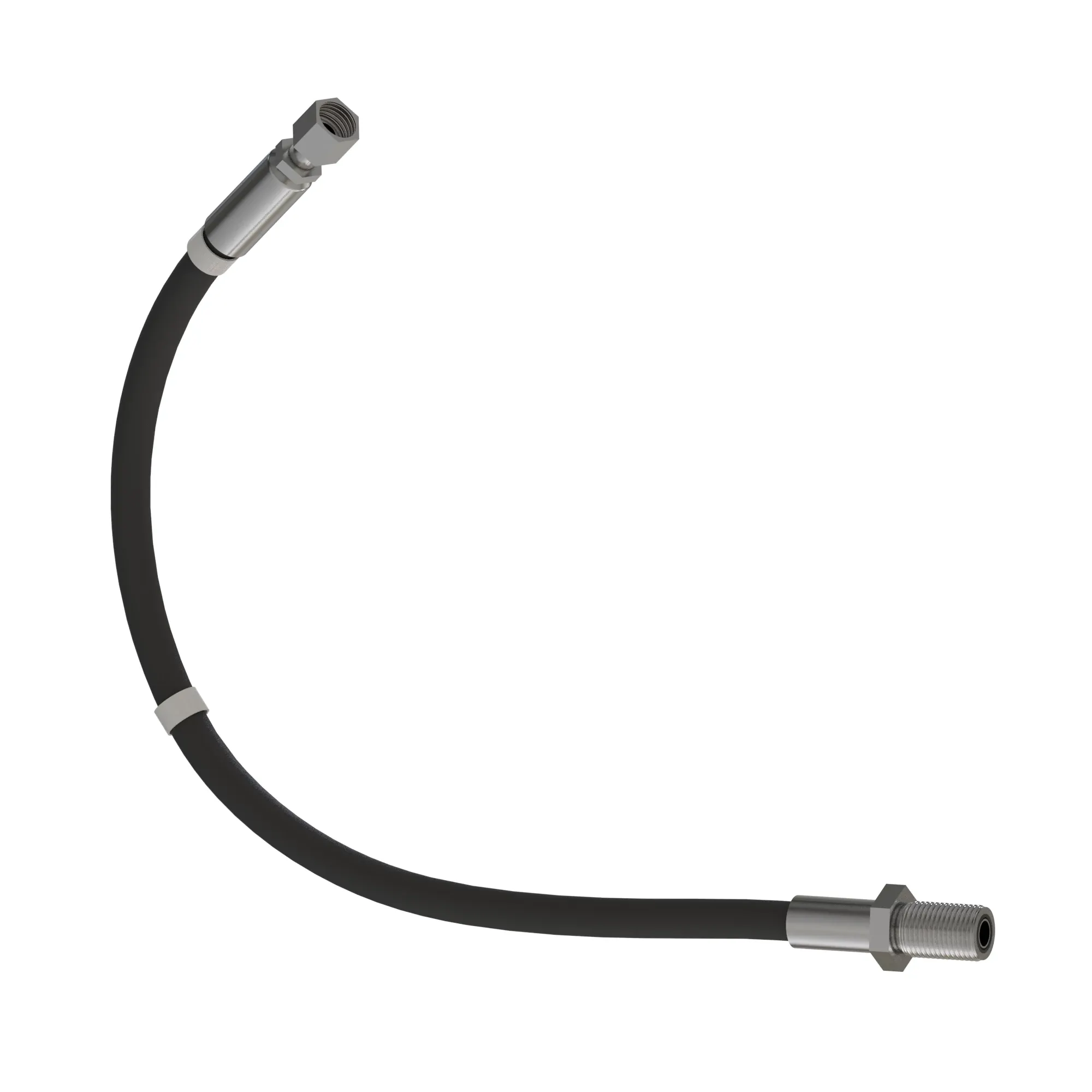 John Deere Hydraulic Hose to Electric Motor - AT524849