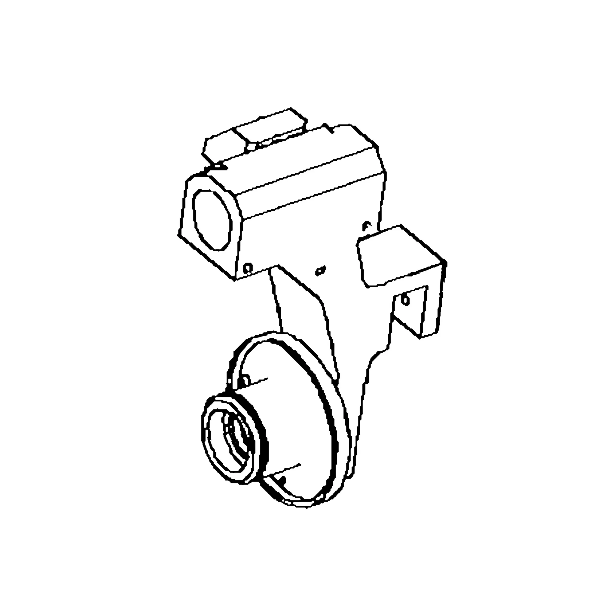 John Deere Length Measuring Device Arm - F658465