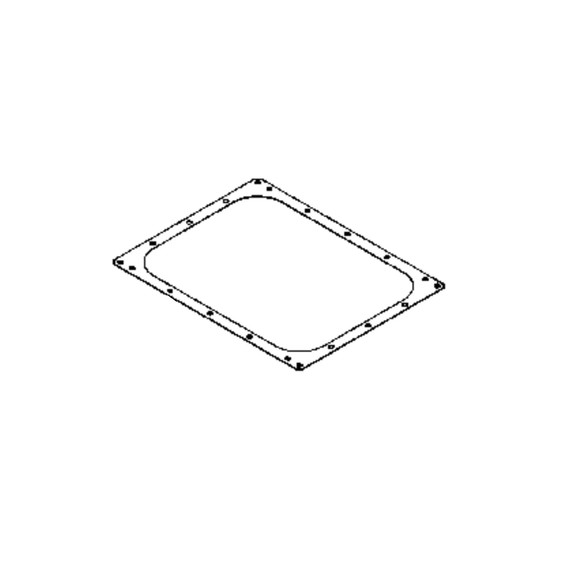 John Deere Engine Oil Pan Gasket - LW10123735