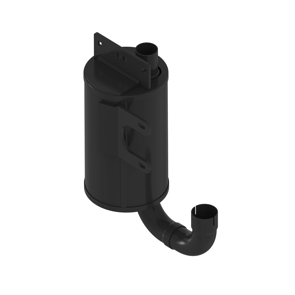 Muffler, 3R Non Tier 4 (Turbo)