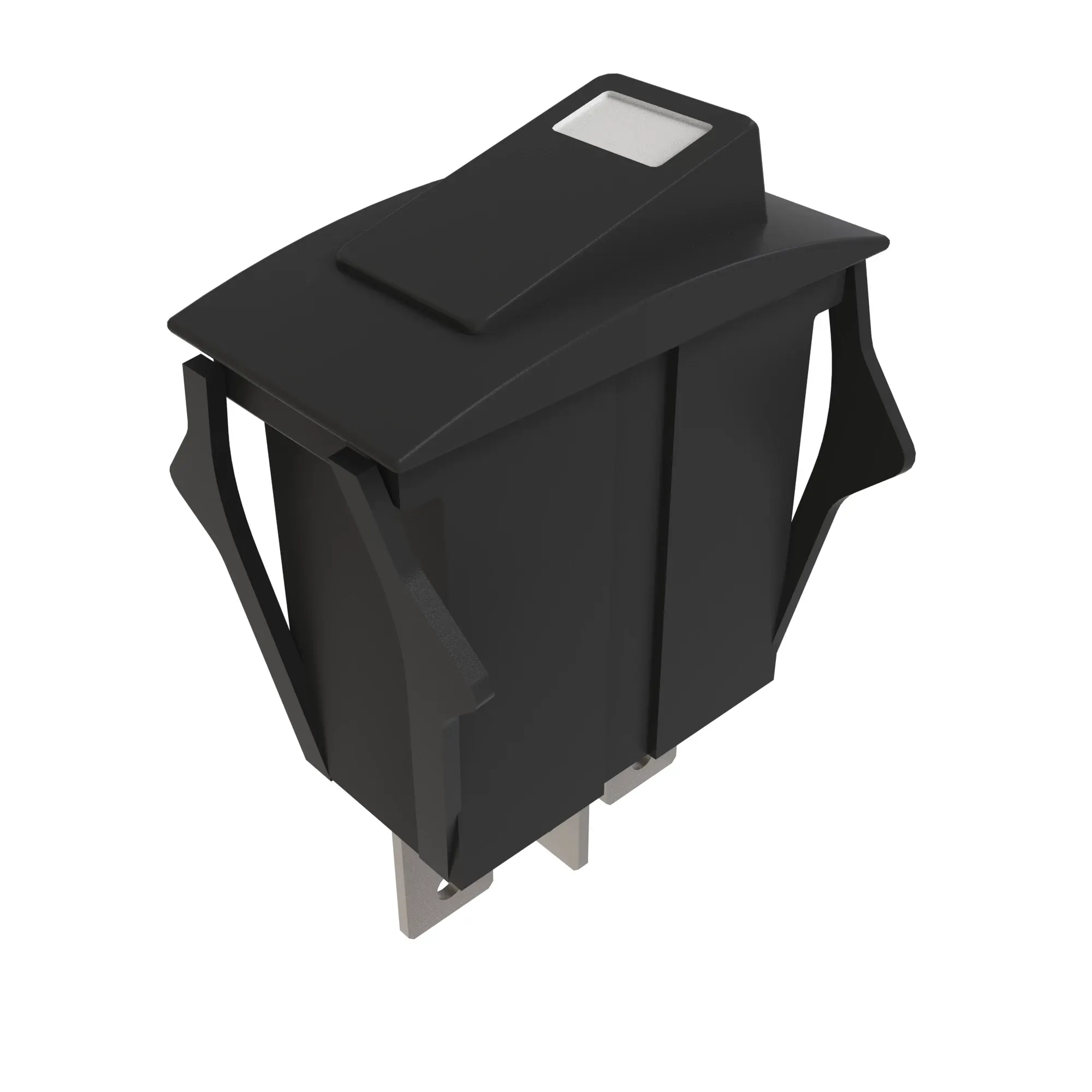 SWITCH, (SPDT, MAINT, SGL WHT LED)