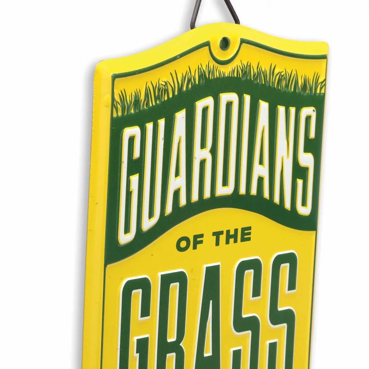 Guardians of the Grass Metal Sign
