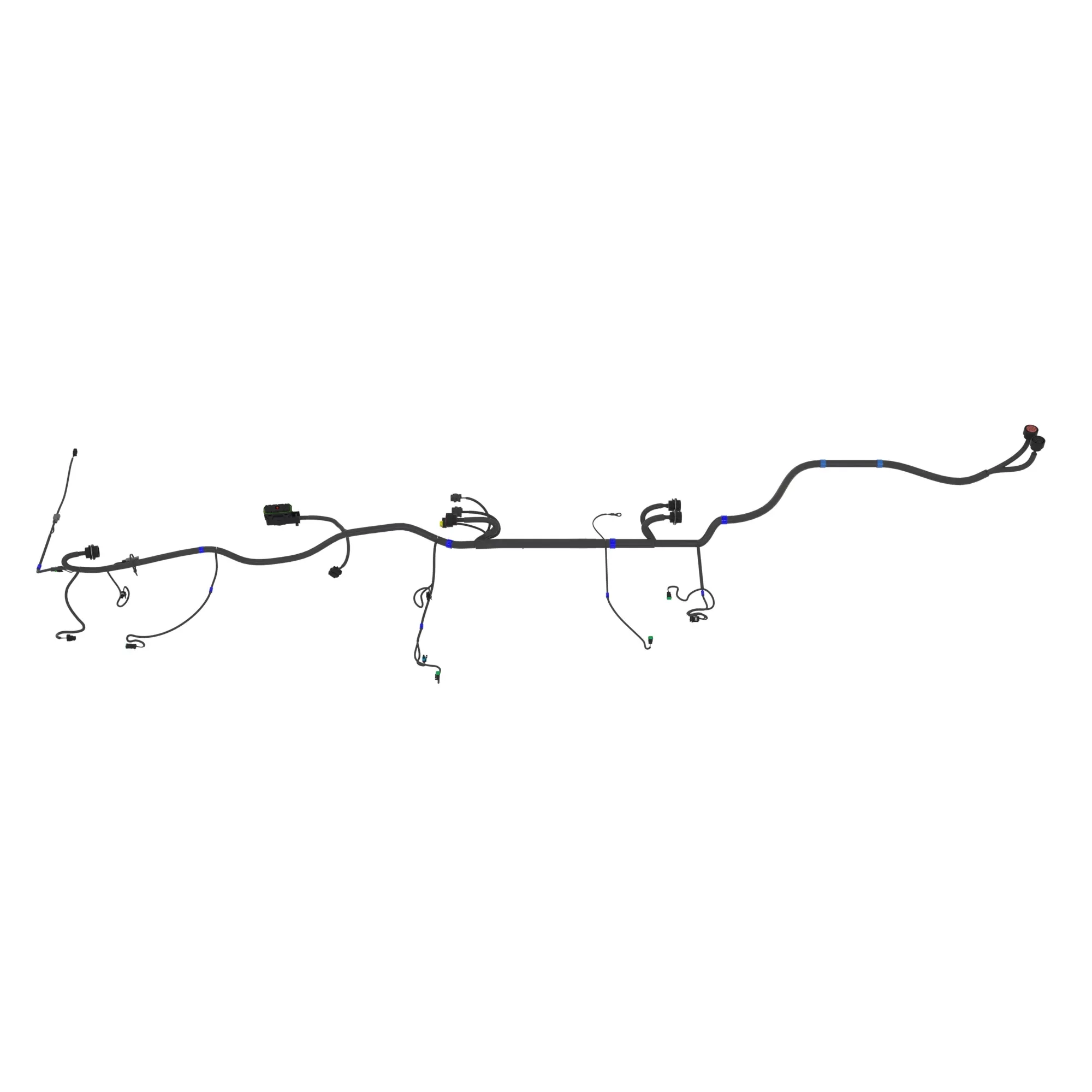 John Deere Left Side Frame Wiring Harness - AT439700