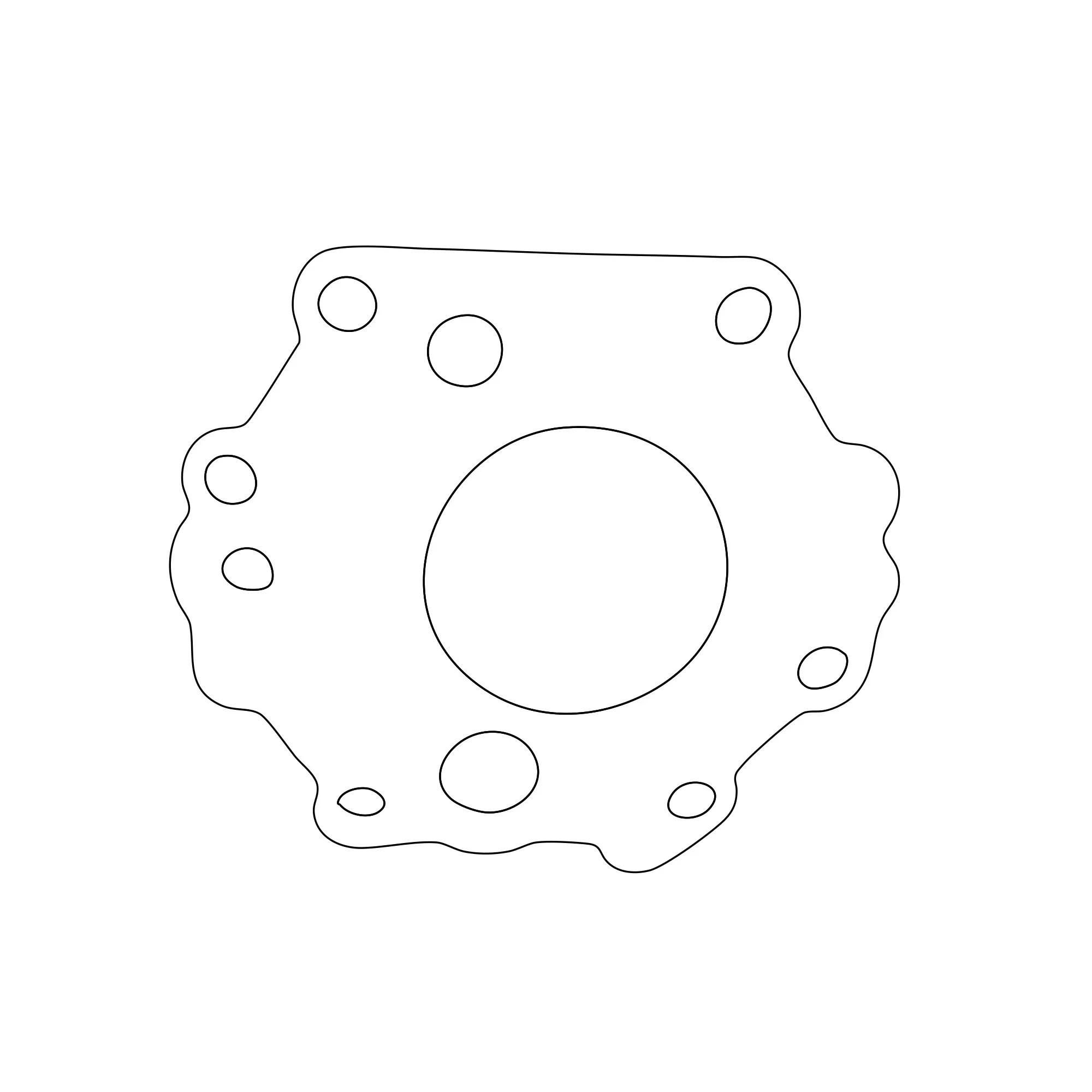 John Deere Transmission Oil Pump Gasket - R129971