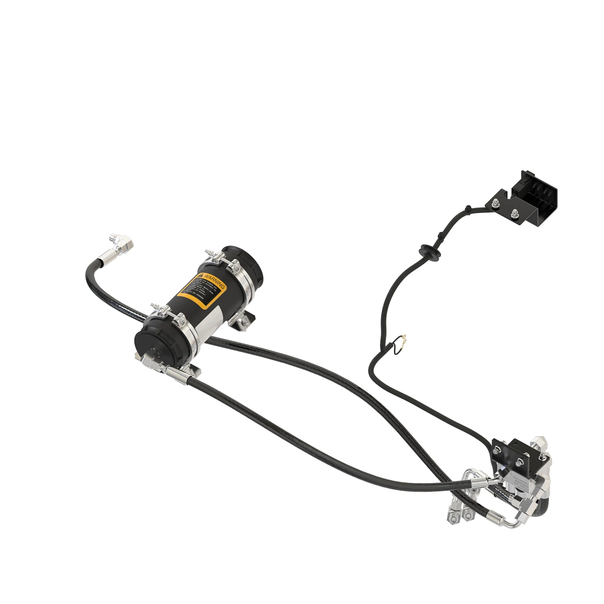 John Deere Ride Control Hydraulic Accumulator and Hoses Attachment - BXT10103