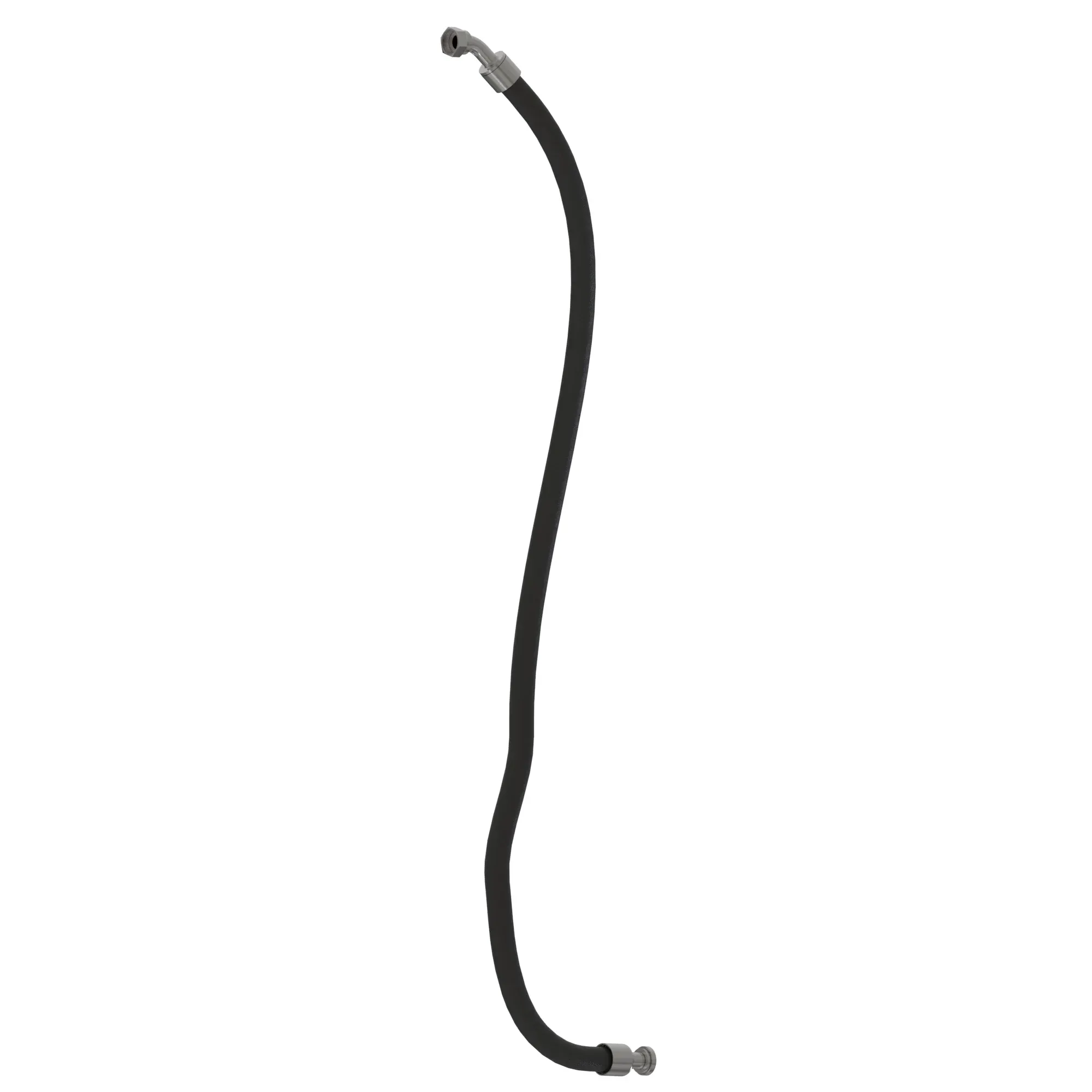John Deere Elevator Front Feed Valve Hydraulic Hose - AXT19708