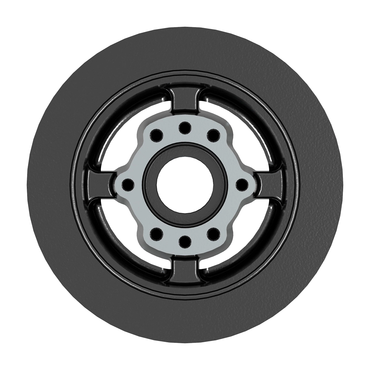 PULLEY WITH DAMPENER