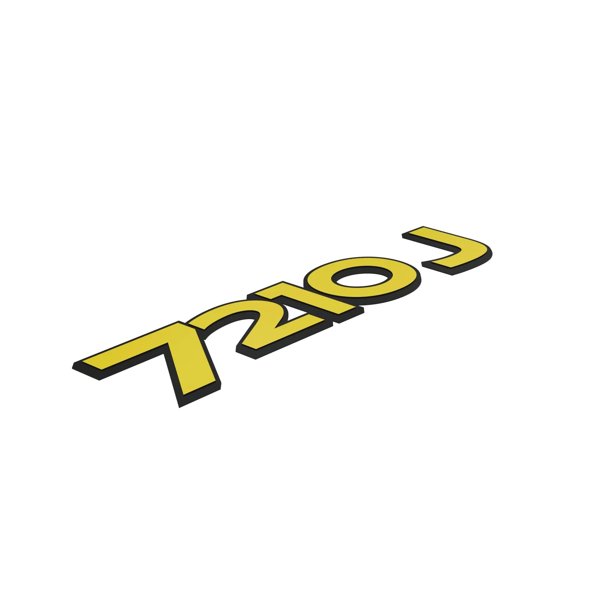 John Deere 7210J Hood Label, Right Side - R339913
