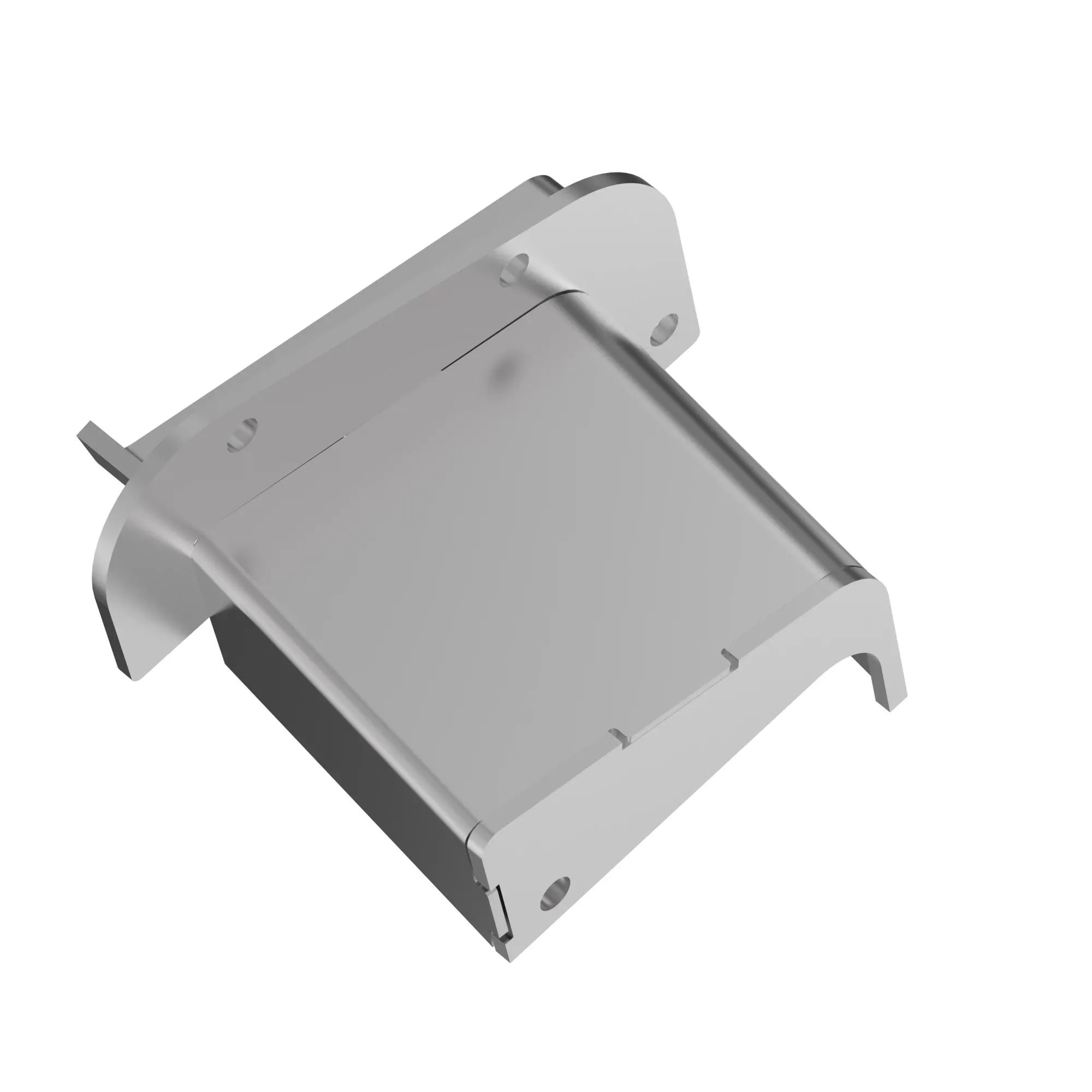John Deere Lower Steering Cylinder Guard, Right Side - AT408482