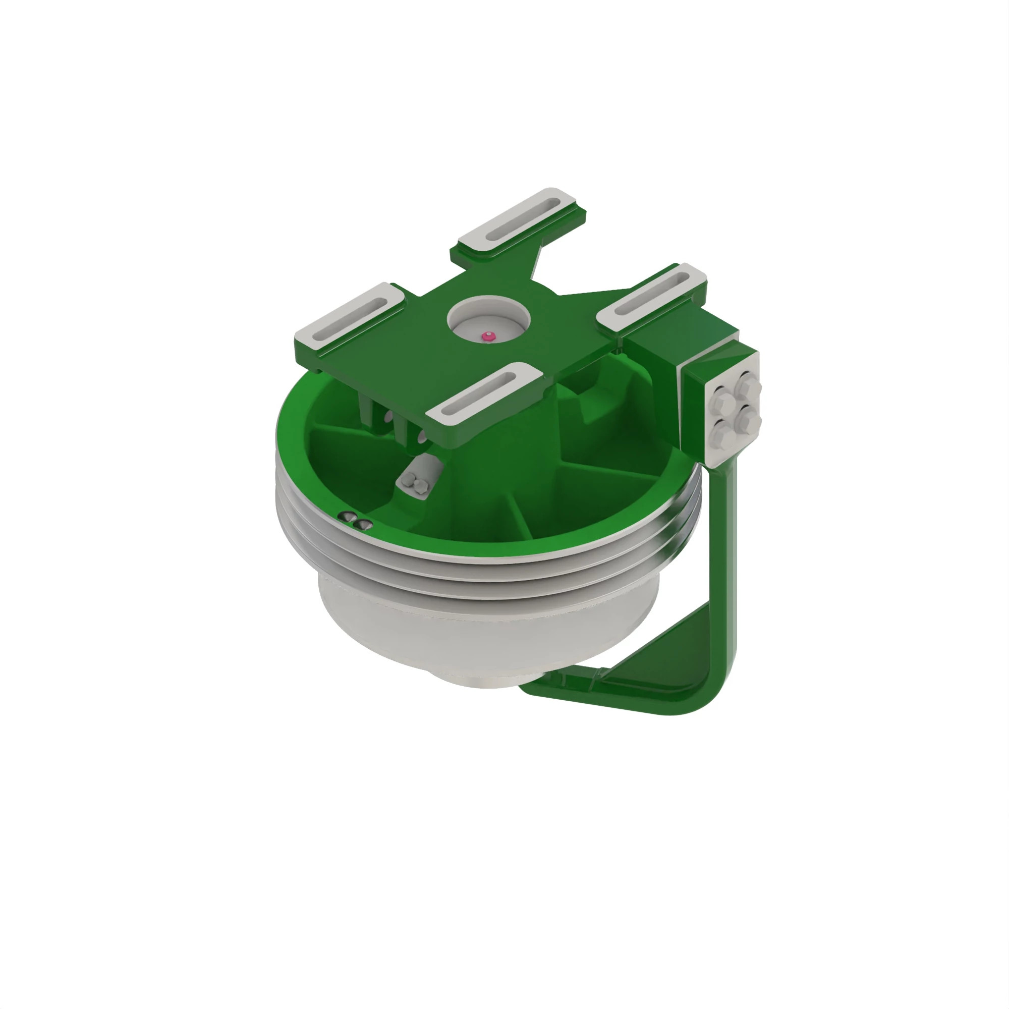 John Deere Variable Speed Cleaning Fan Drive Sheave Assembly - DE32516