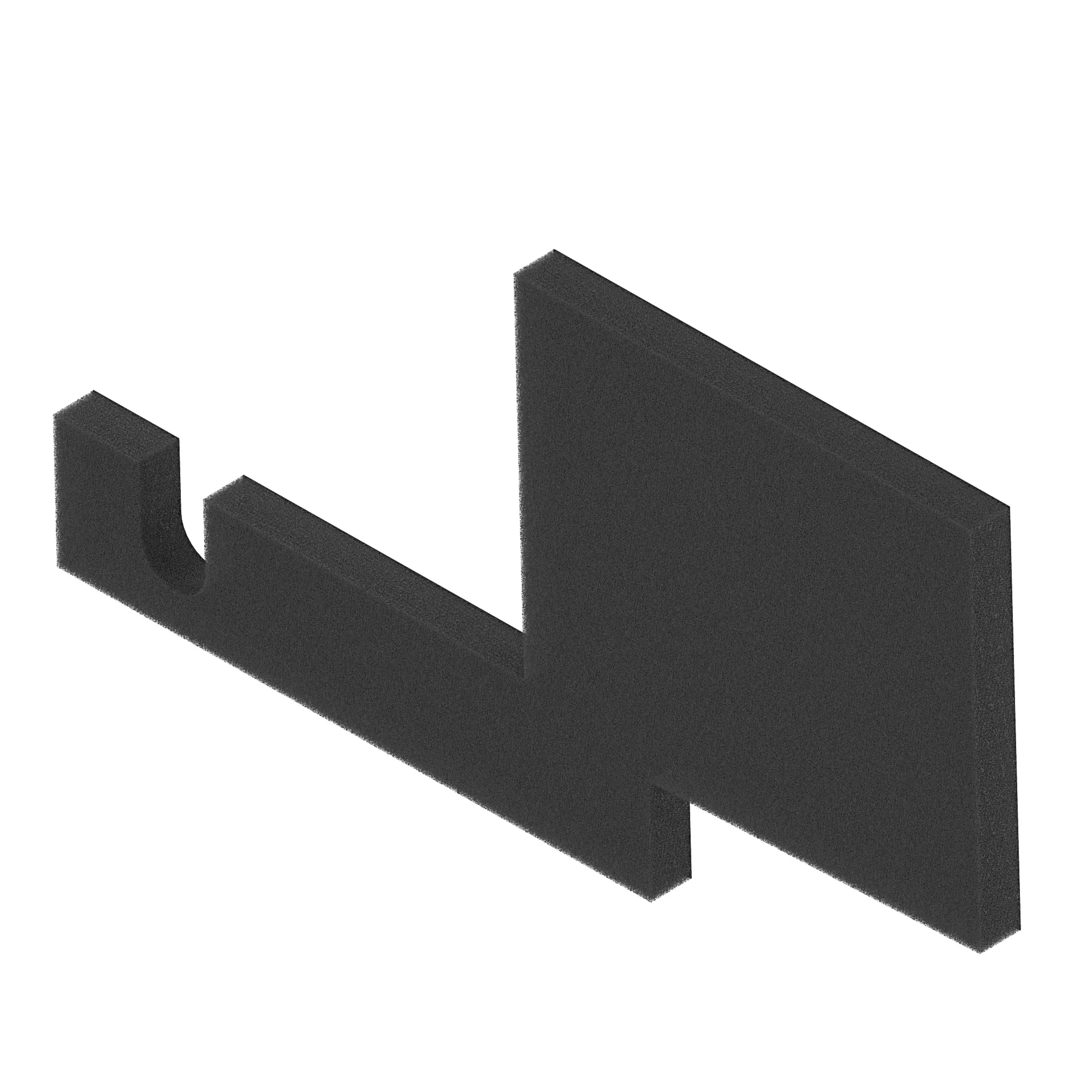 John Deere Front Console Foam, Front Top, Right Side - AT429369