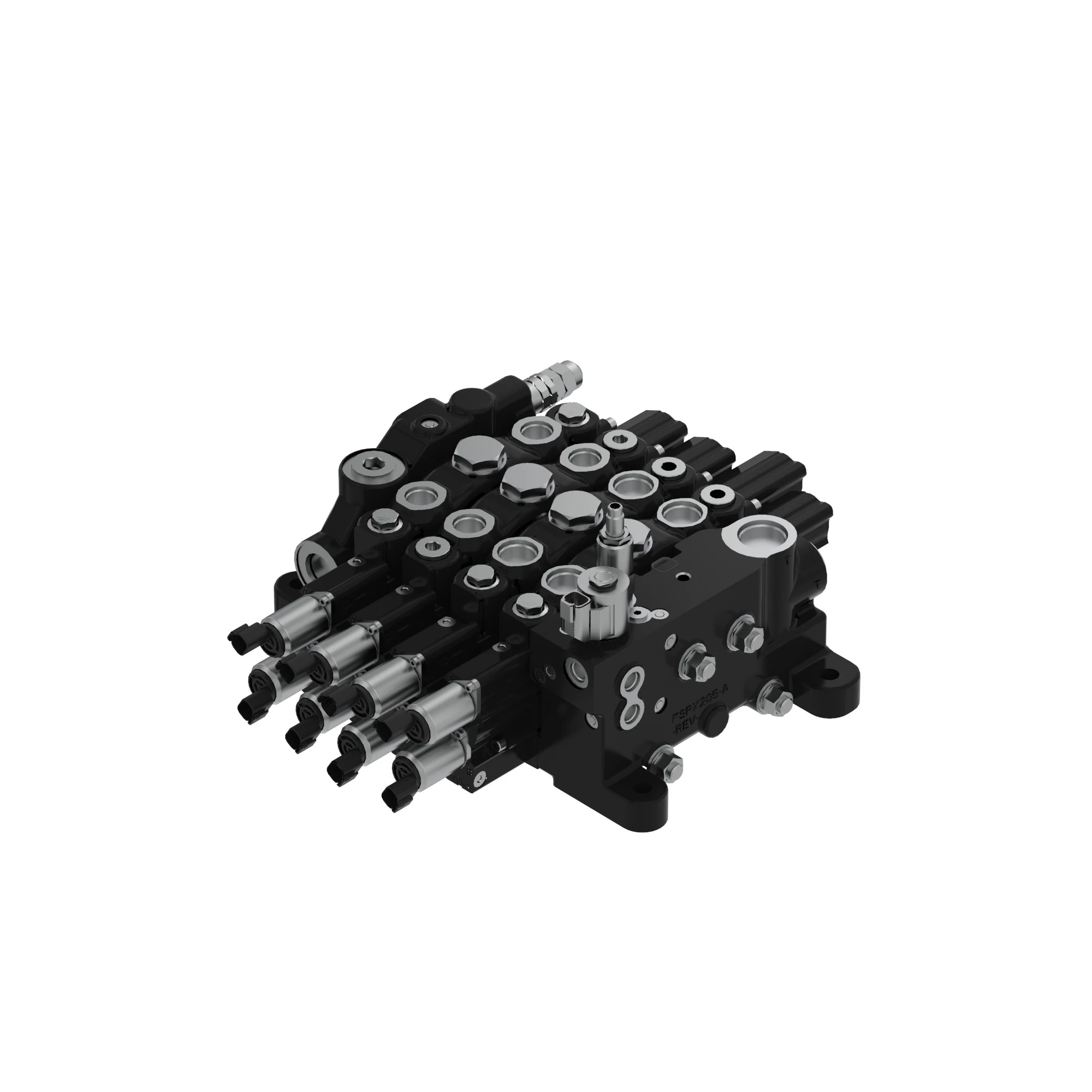 John Deere 4-Spool Electrohydraulic Control Valve - AT453855