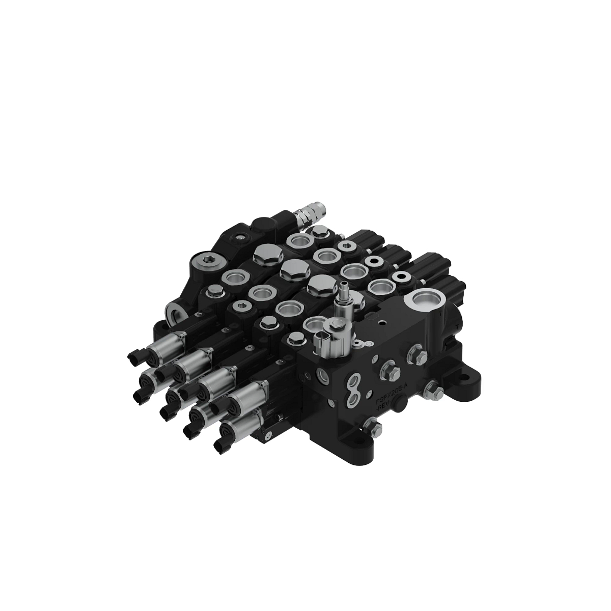 John Deere 4-Spool Electrohydraulic Control Valve - AT453855