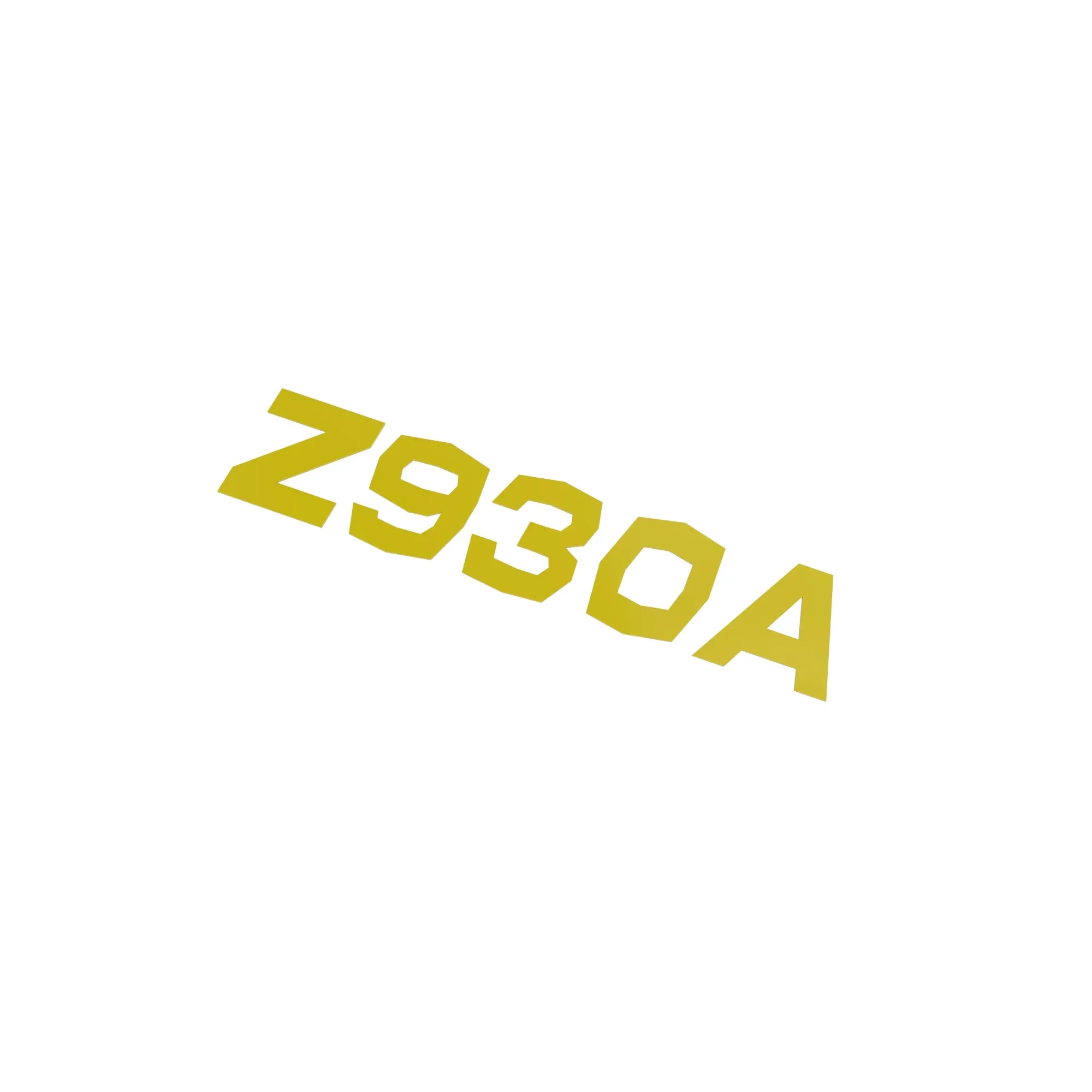 LABEL, MODEL (Z930A)