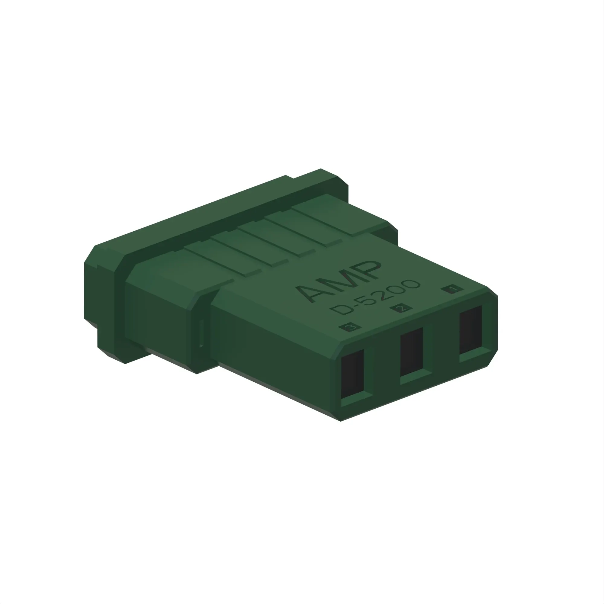 John Deere Green Internal Electrical Connector Housing - 57M11105