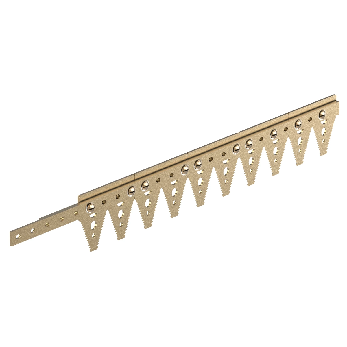Knife, Assy-Lh End, 40 Ft Coarse