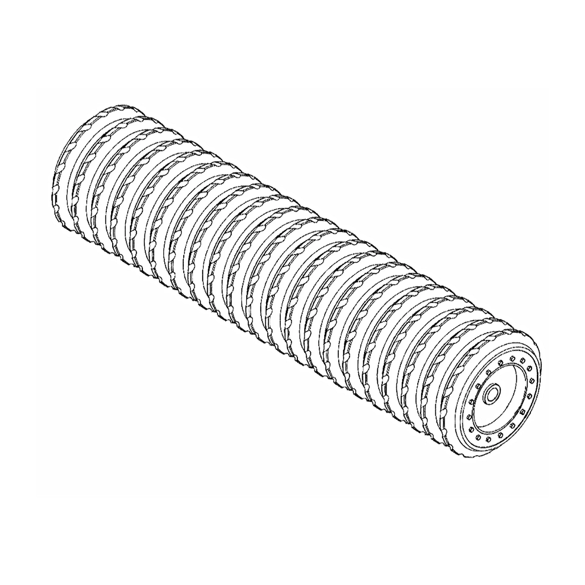Rubber Roller 12 and 24