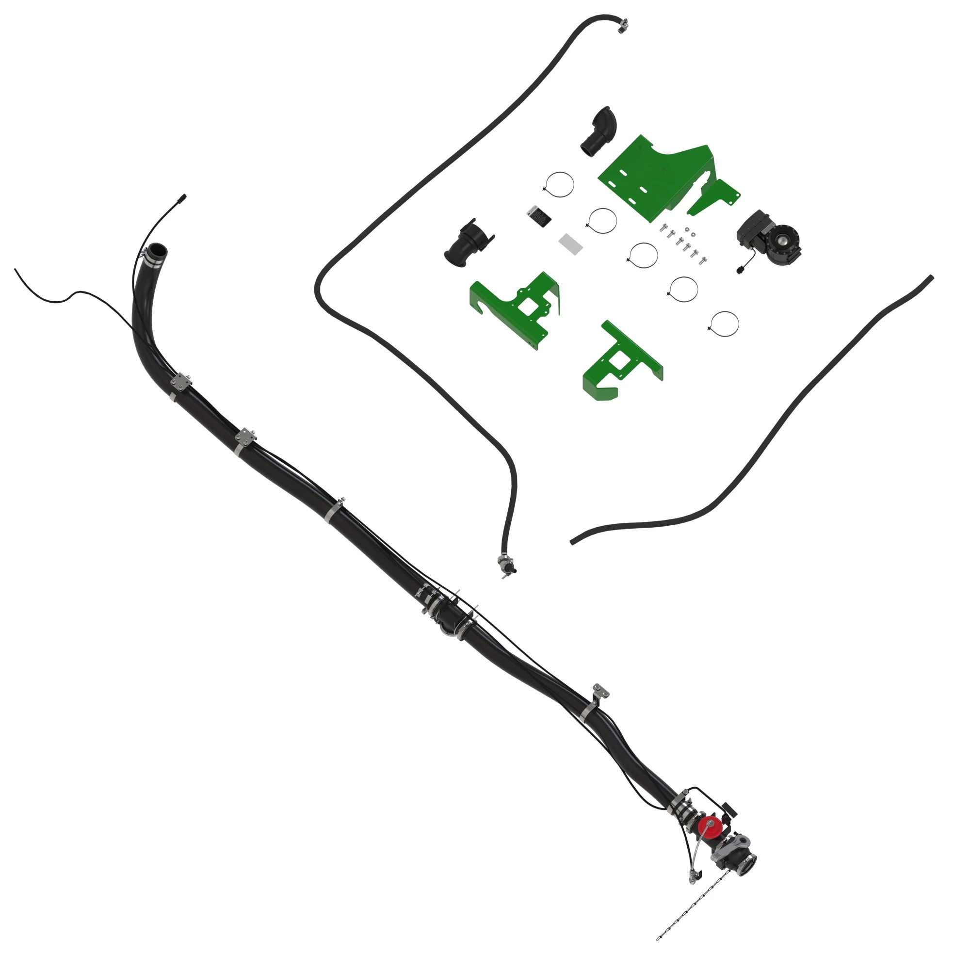 John Deere Front Fill Conversion Filler Neck Attachment - BKK11345