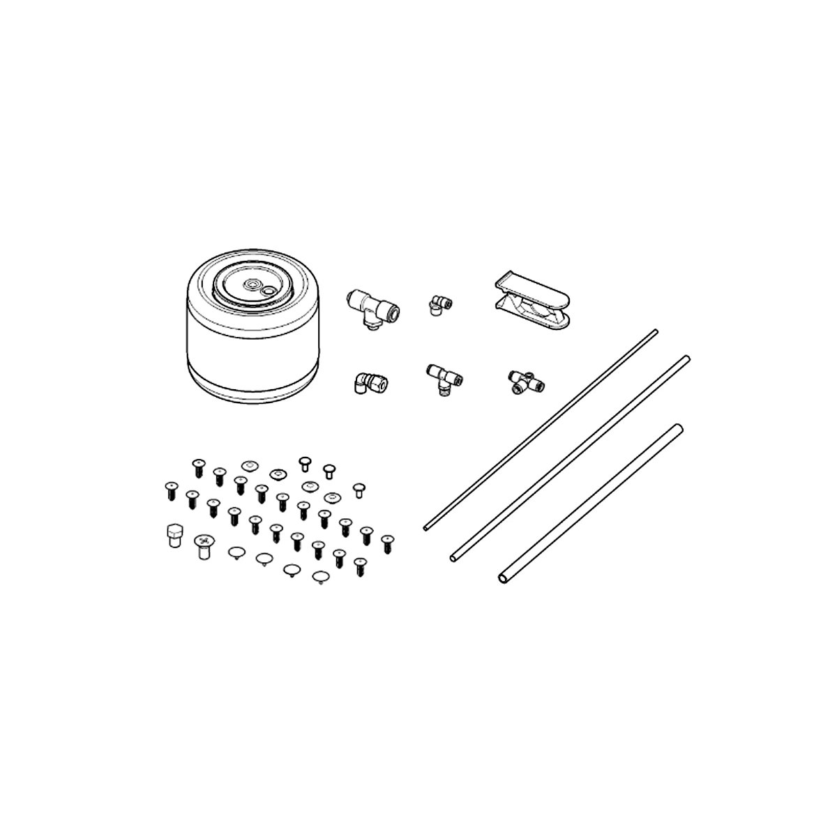 John Deere Air Spring Seat Kit - RE331277