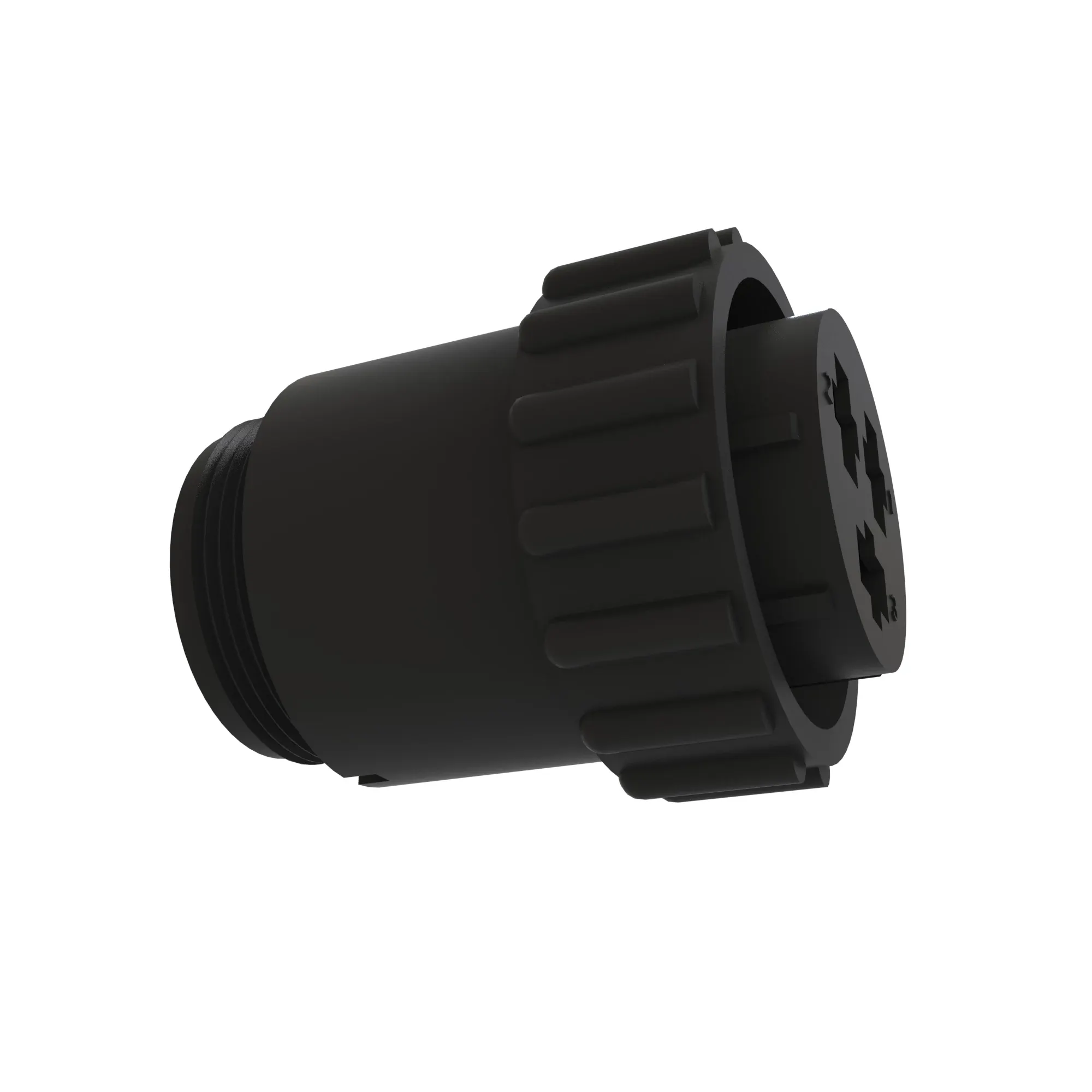 John Deere Black Electrical Connector Assembly, 3 Cavities - AE44929