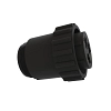 John Deere Black Electrical Connector Assembly, 3 Cavities - AE44929