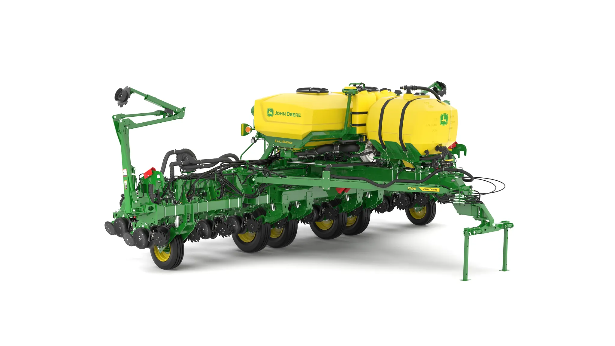 Studio image with front right view of 1795 12-Row Split 23 Planter.