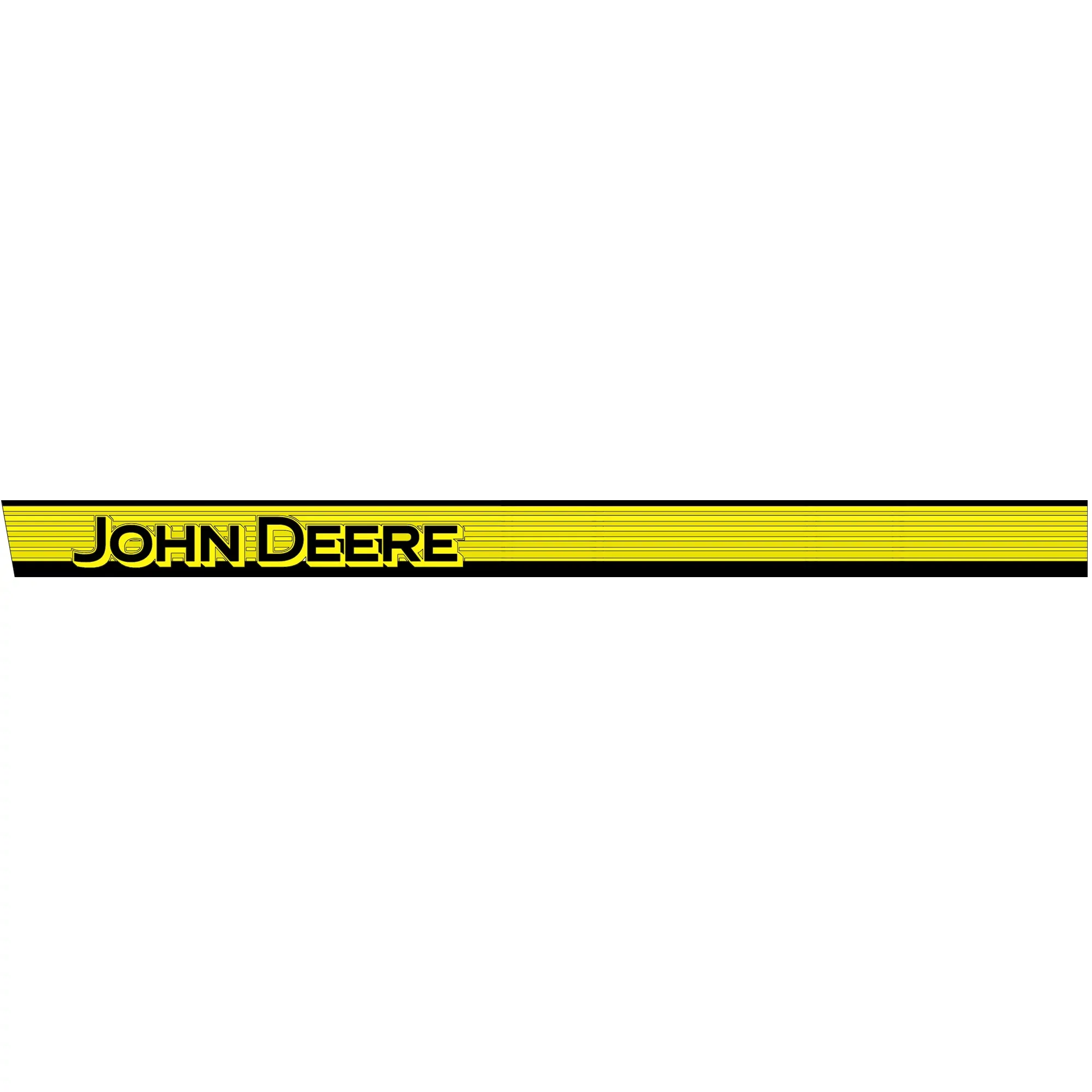 John Deere John Deere Stripe Label - F392721