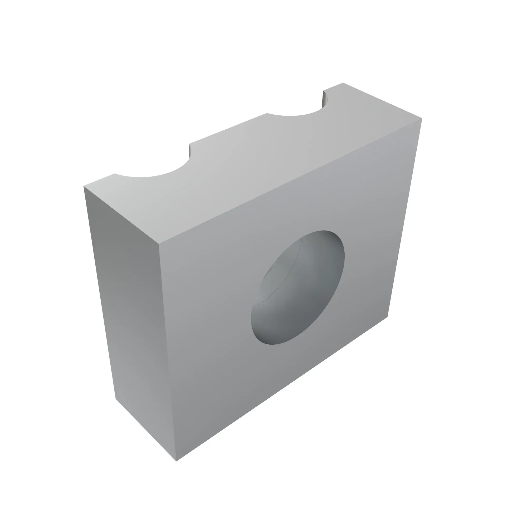 CLAMP, HALF 3/8 TWIN 3/8 TUBE