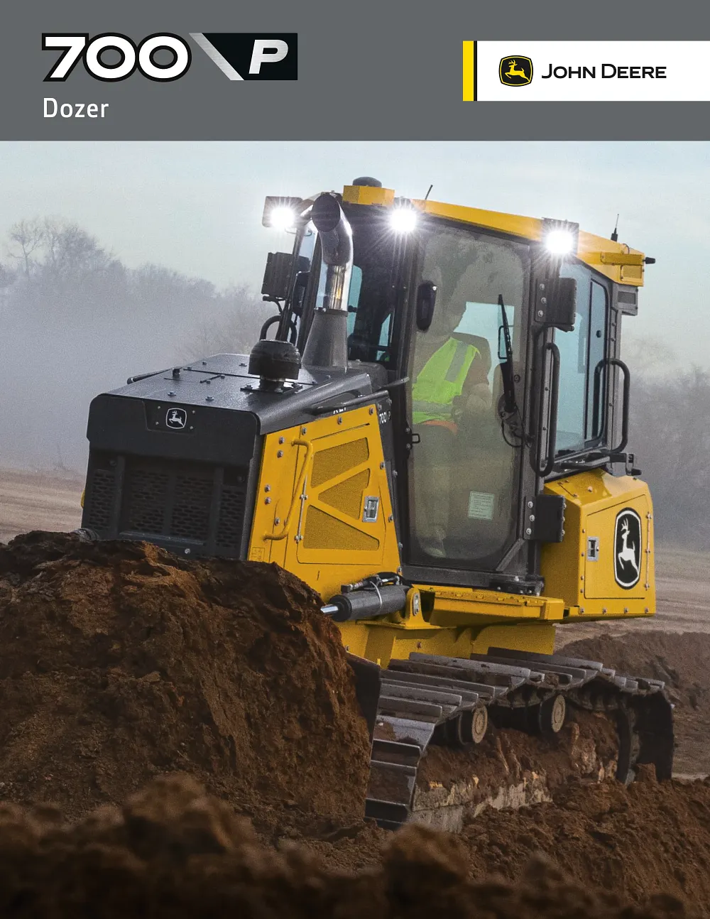 700 P-Tier Dozer Product Brochure cover