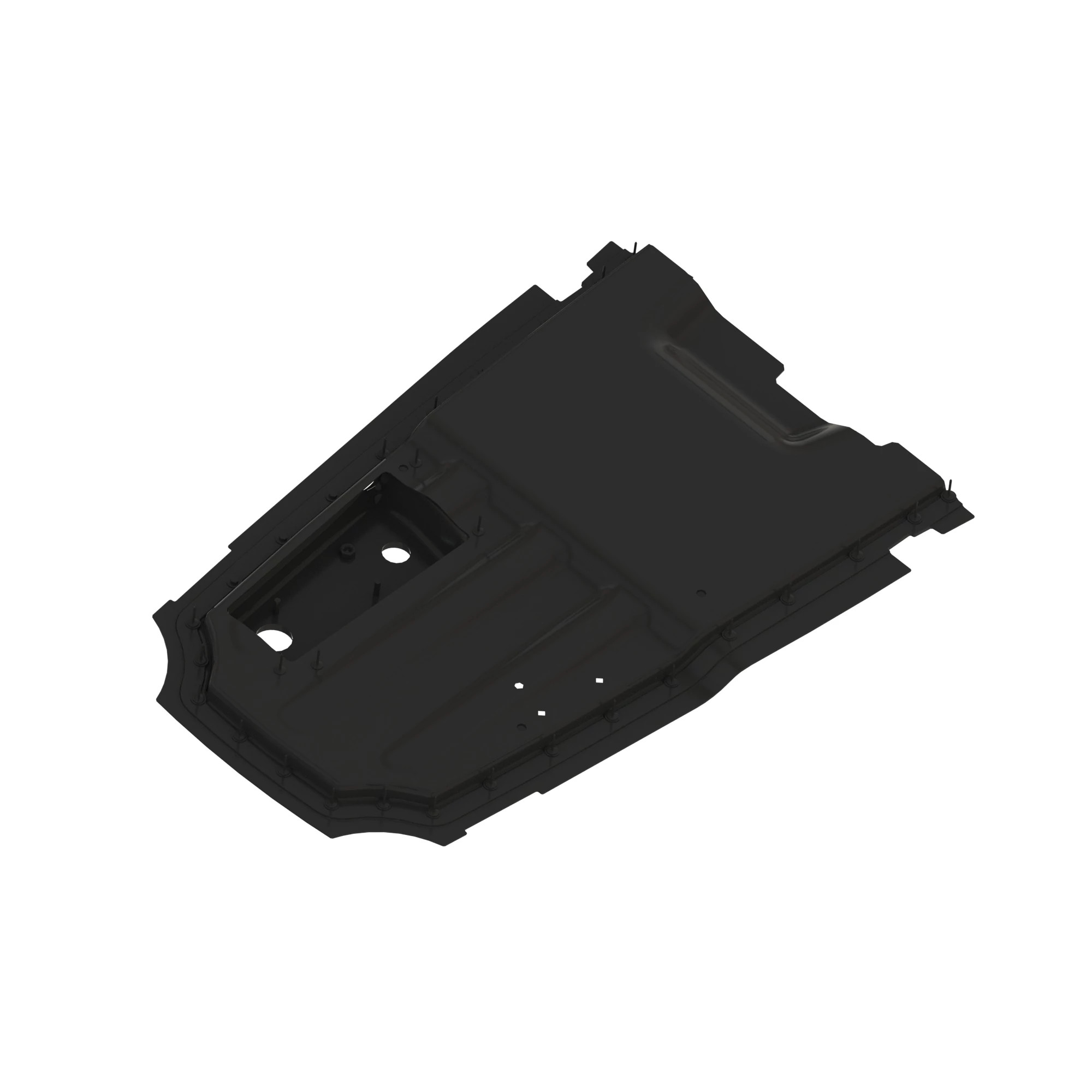 BARRIER, REAR HOOD, ASSEMBLY