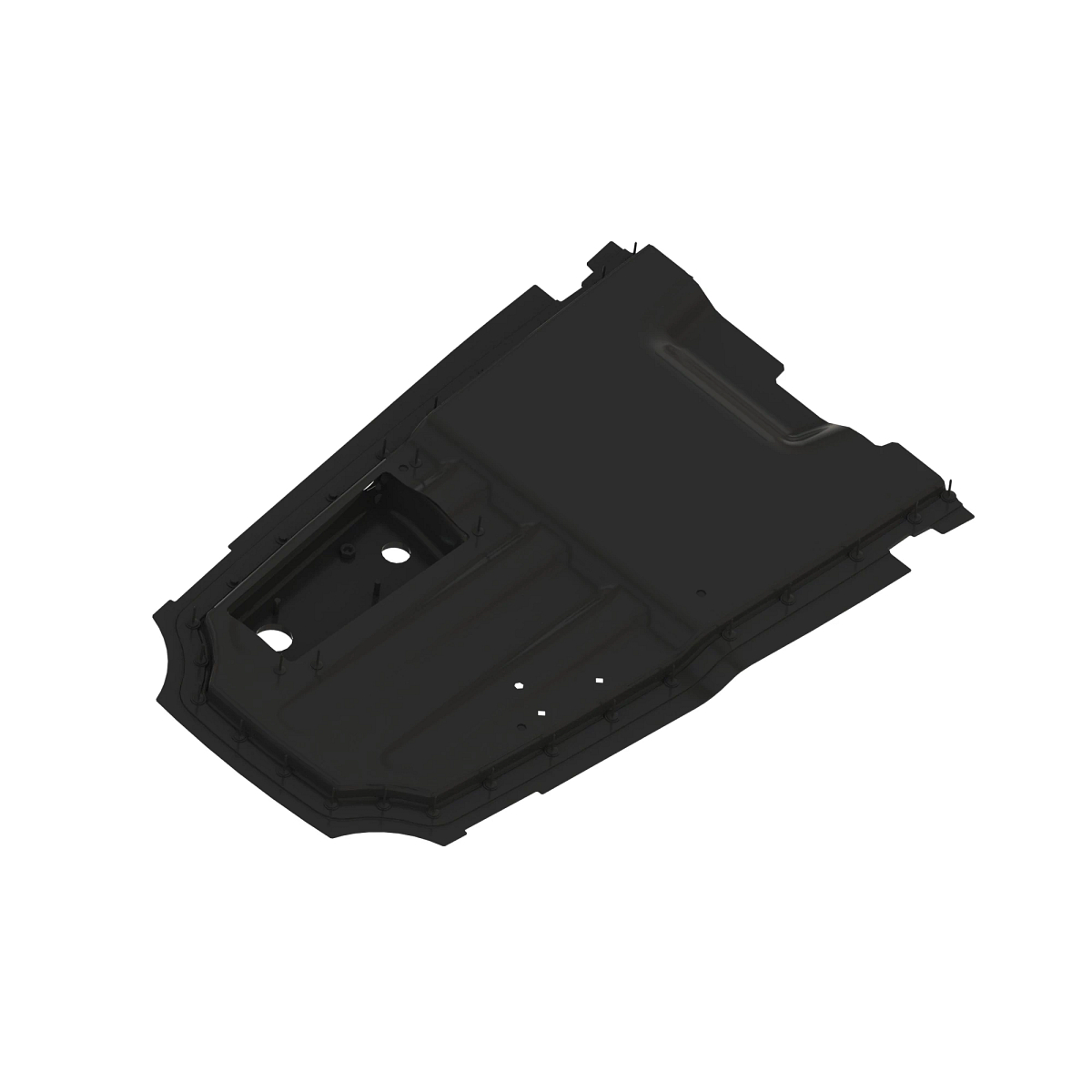 BARRIER, REAR HOOD, ASSEMBLY