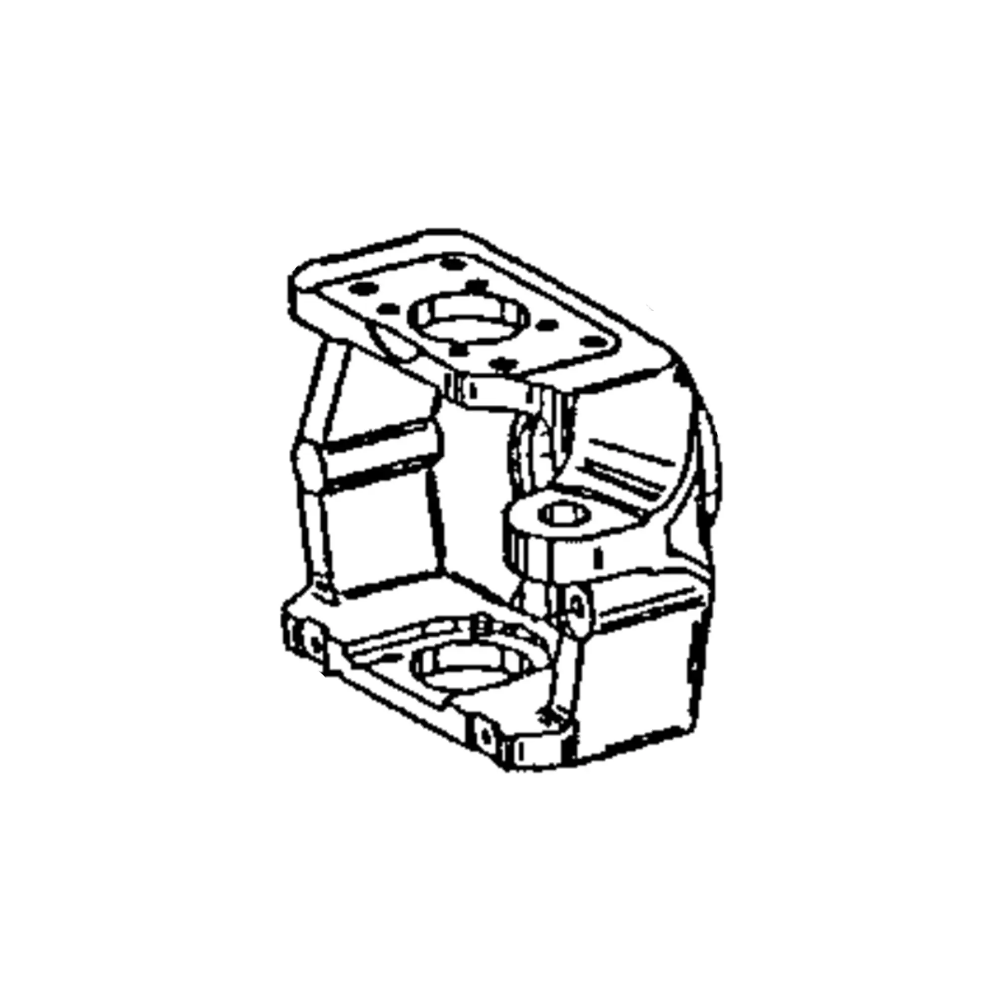 John Deere Right Side Front Axle Housing - T251385