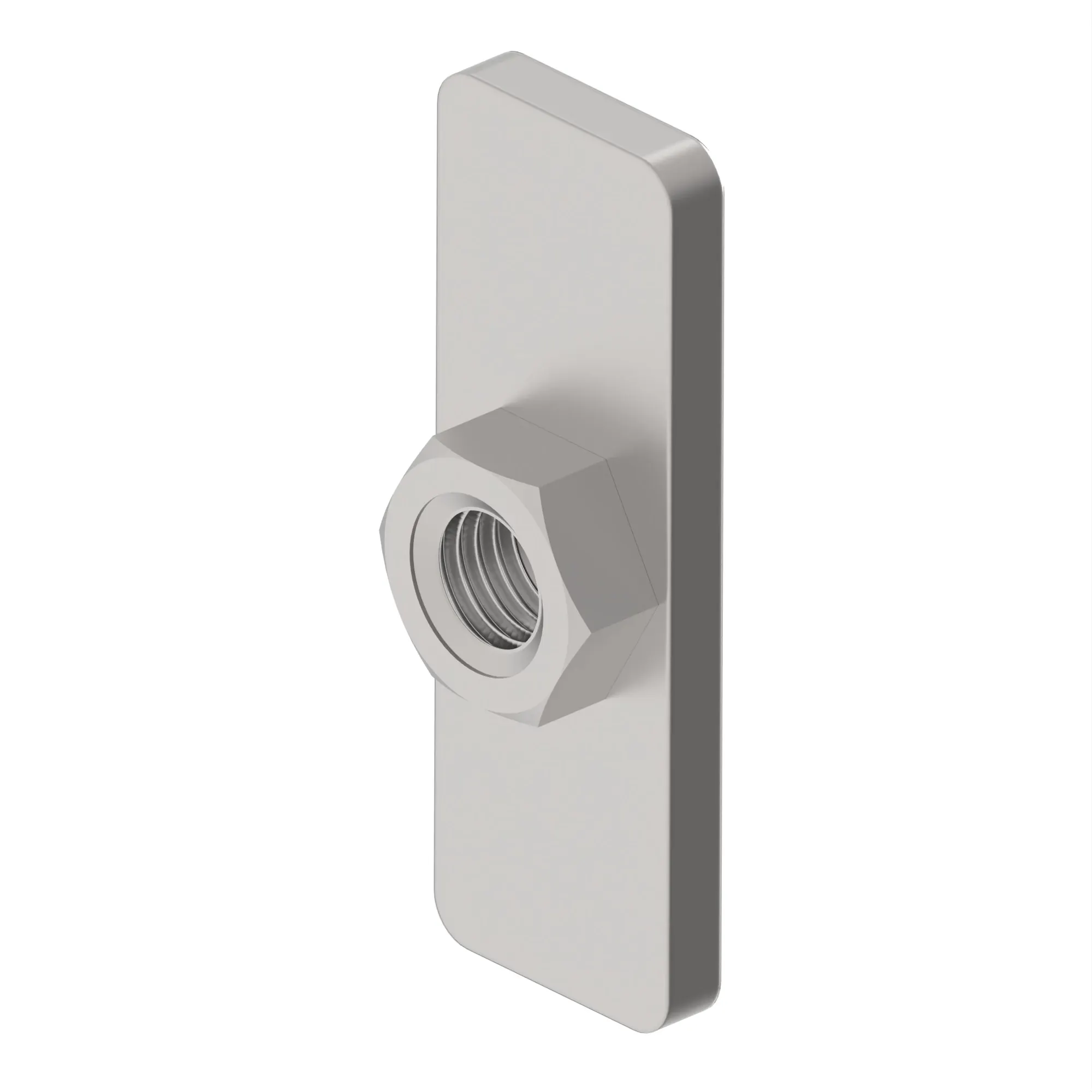 BRACKET, WASHER, RECTANGULAR W/NUT