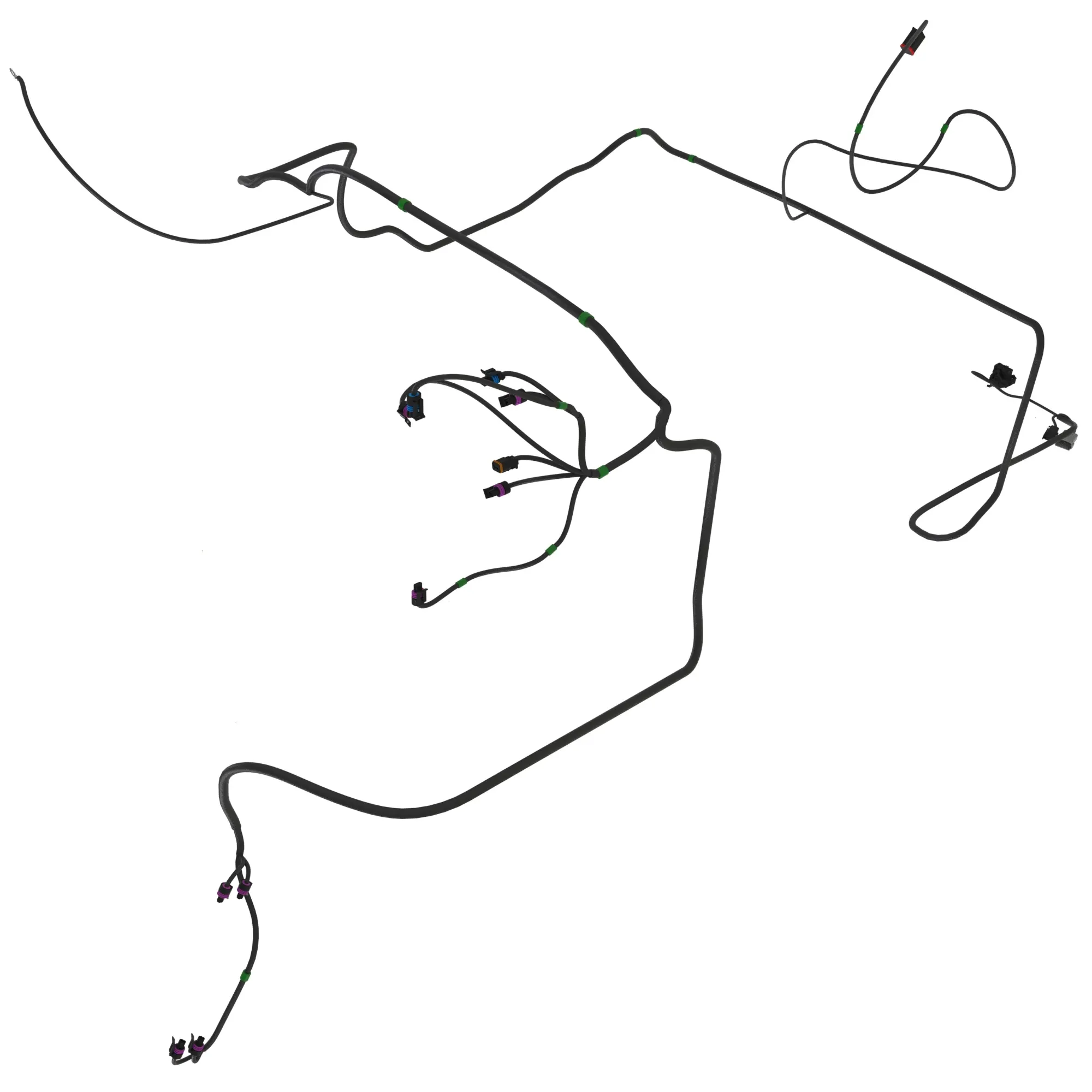 John Deere Hydrostatic Control Wiring Harness Assembly - AT505677