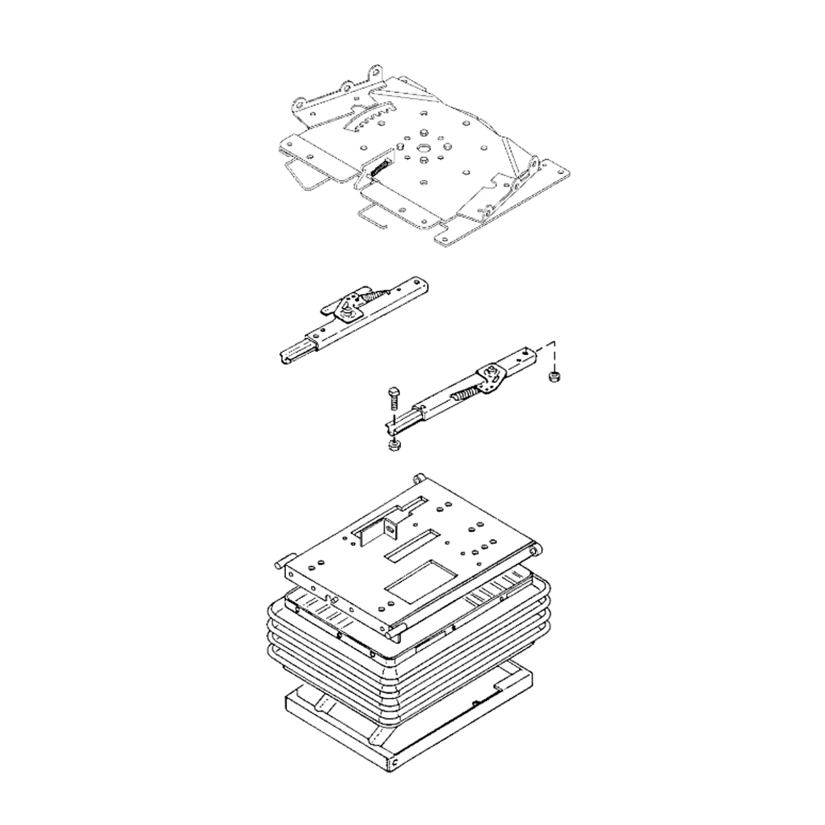 Seat Kit, Seat Suspension 7 Series